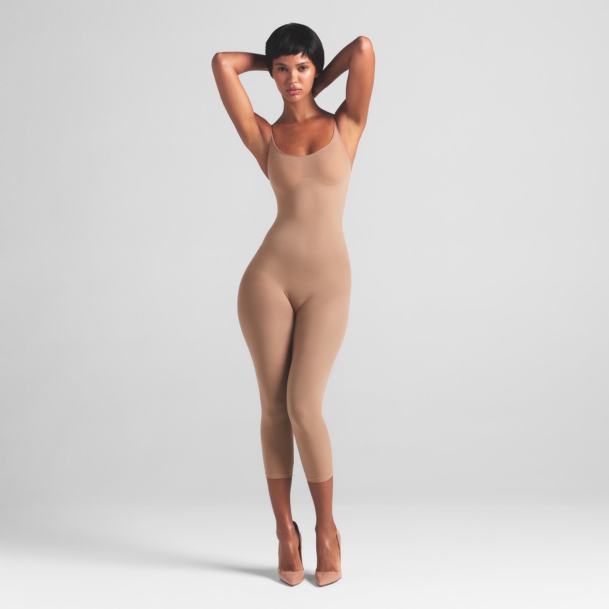 SKIMS SHEER SEAMLESS CATSUIT | SIENNA