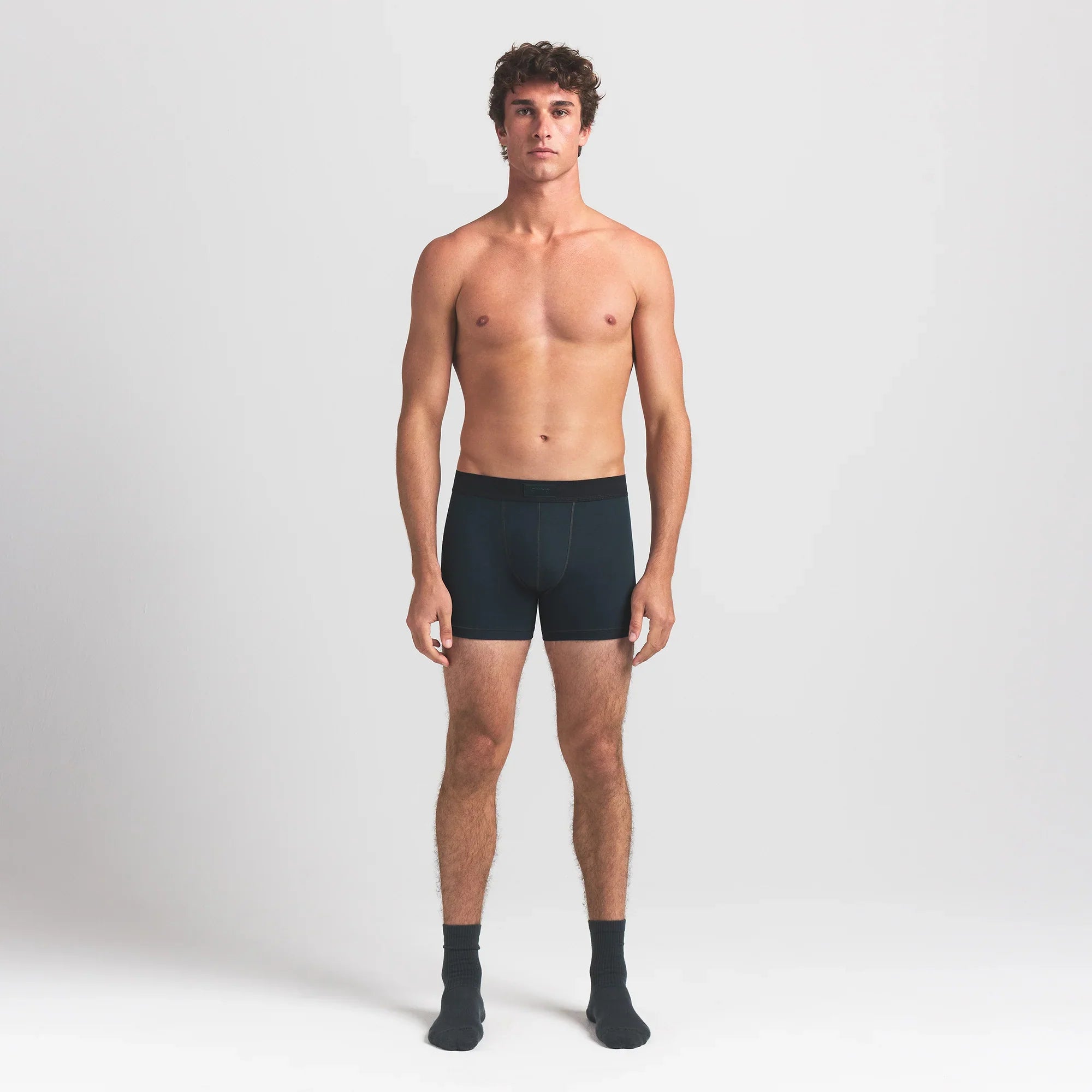 SKIMS COTTON MENS 3" BOXER BRIEF 3-PACK | VERDANT MULTI