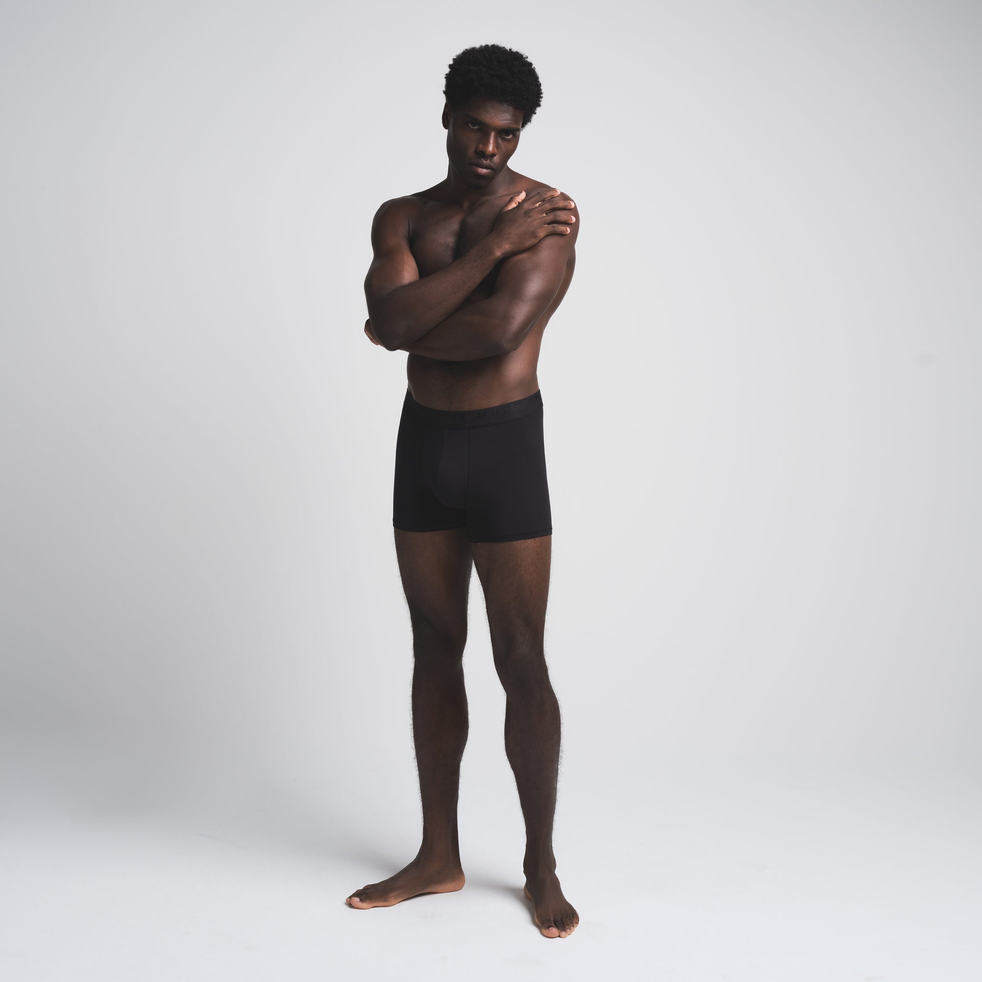 SKIMS STRETCH MENS 3" BOXER BRIEF 5-PACK | OBSIDIAN