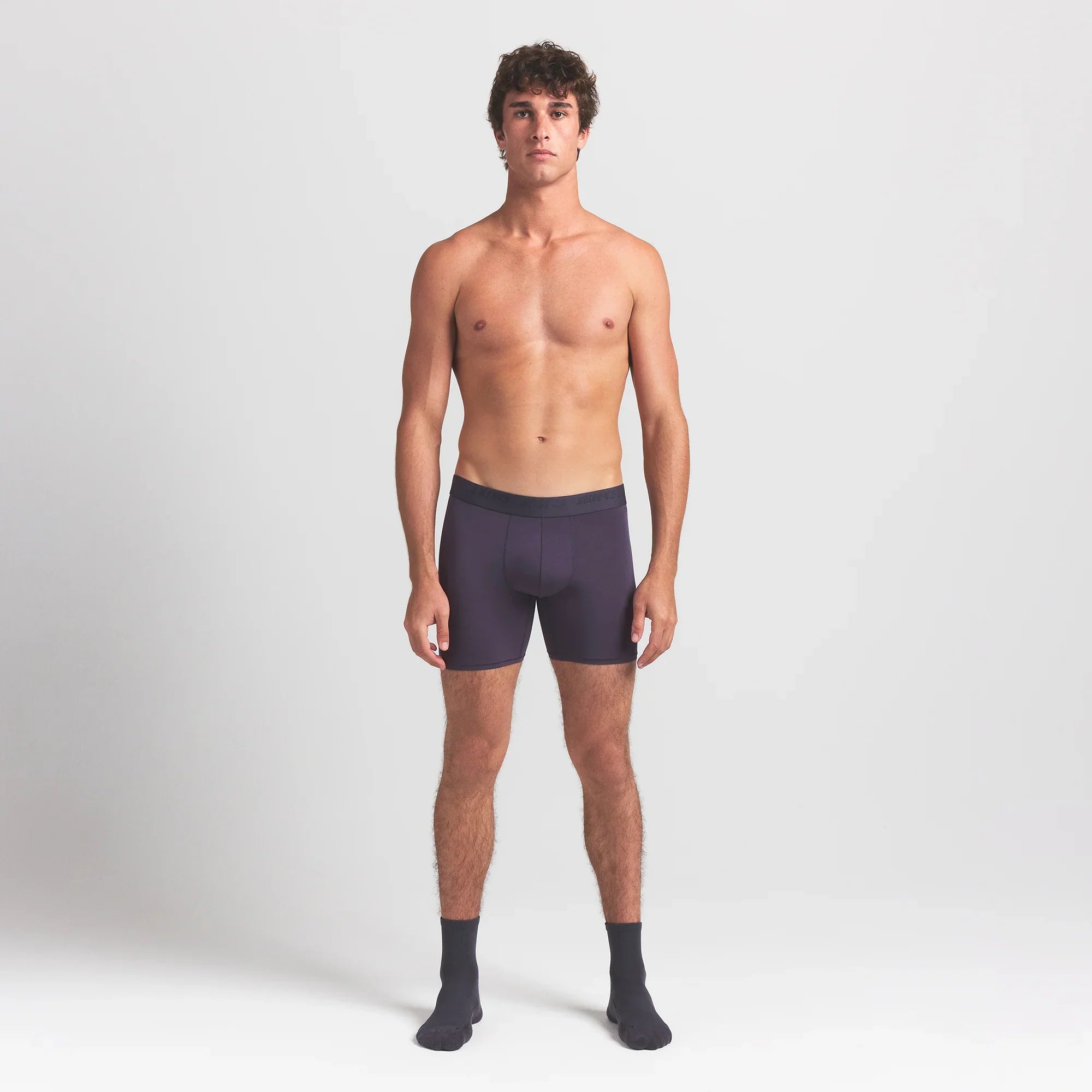 SKIMS STRETCH MENS 5" BOXER BRIEF 5-PACK | RAVEN CURRANT MULTI