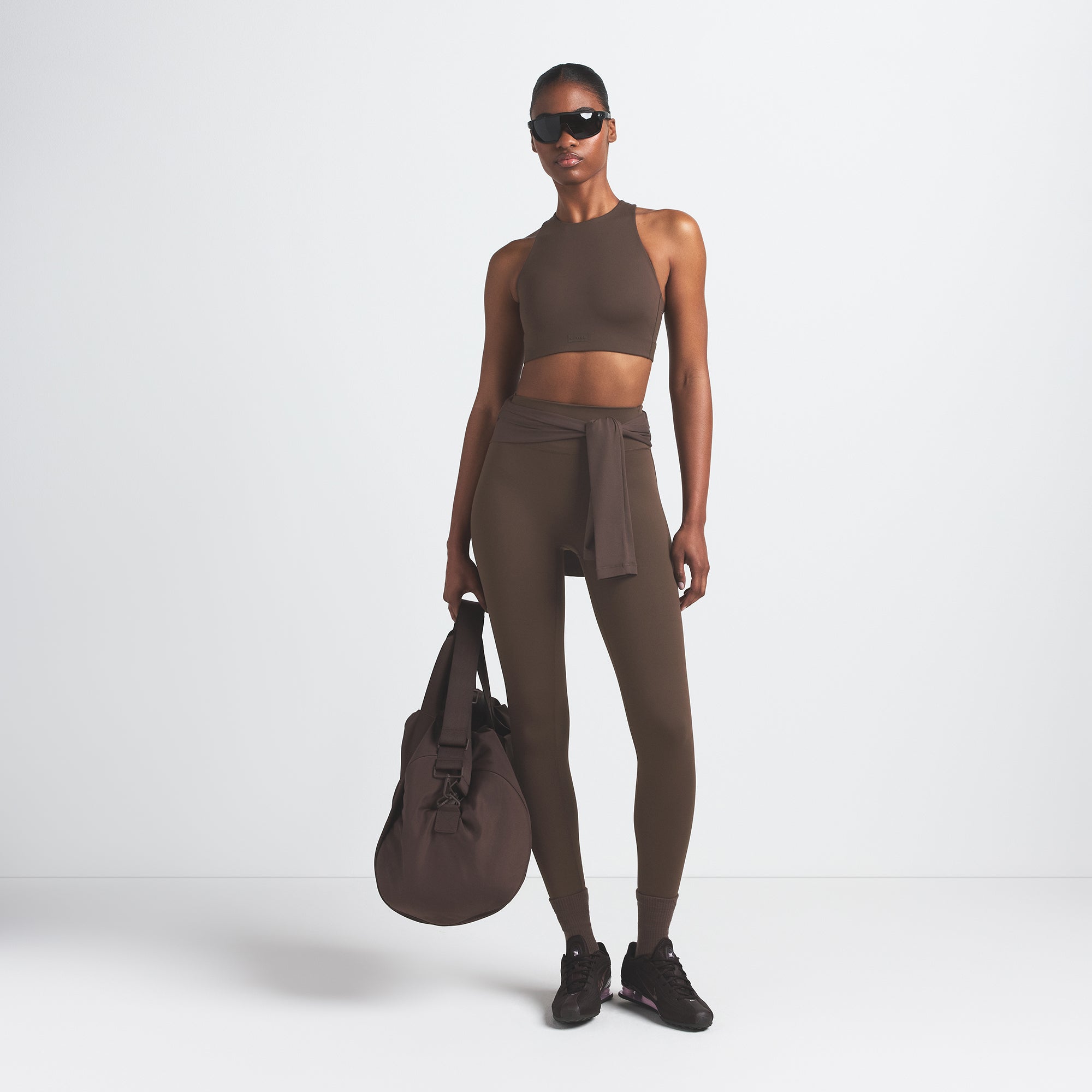 NikeSKIMS MATTE 29" LEGGING | DARK SEPIA