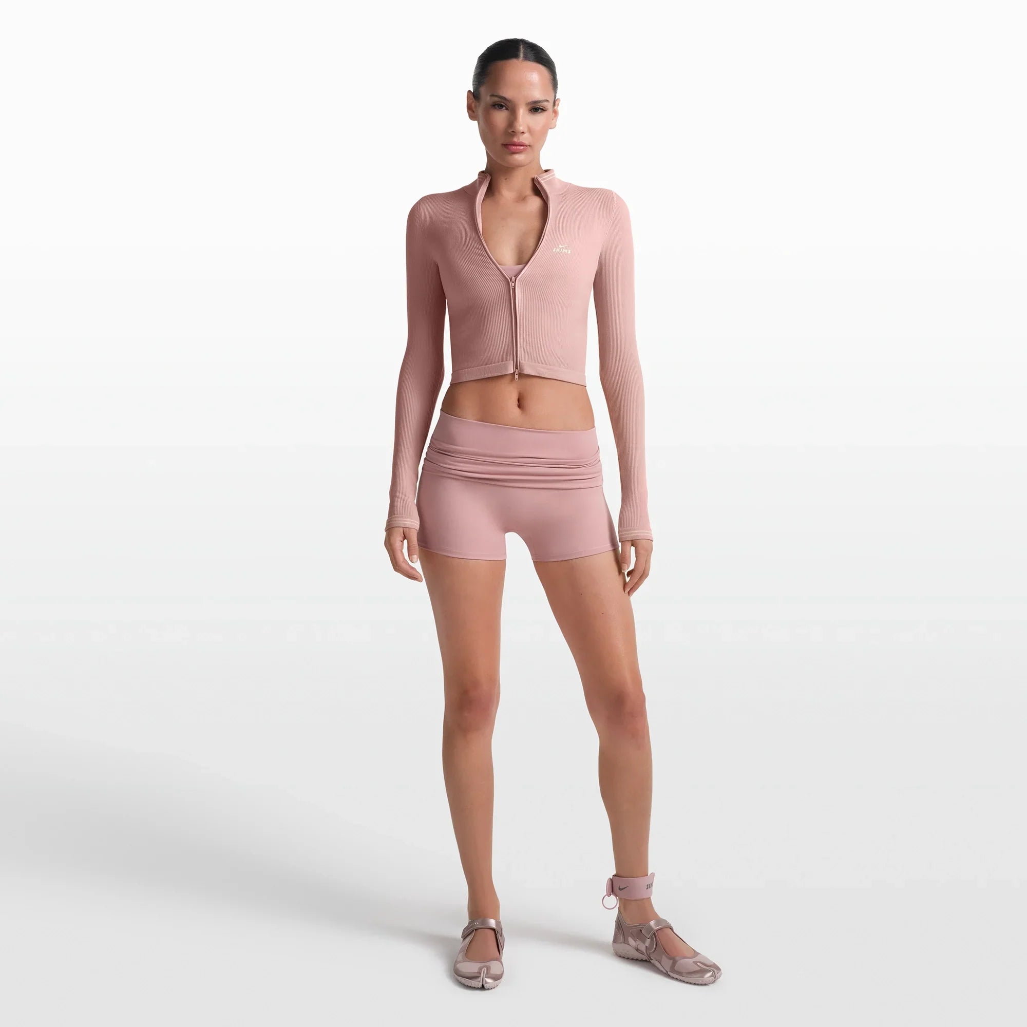 NikeSKIMS MATTE 3" FOLDOVER SHORT | HIMALAYAN