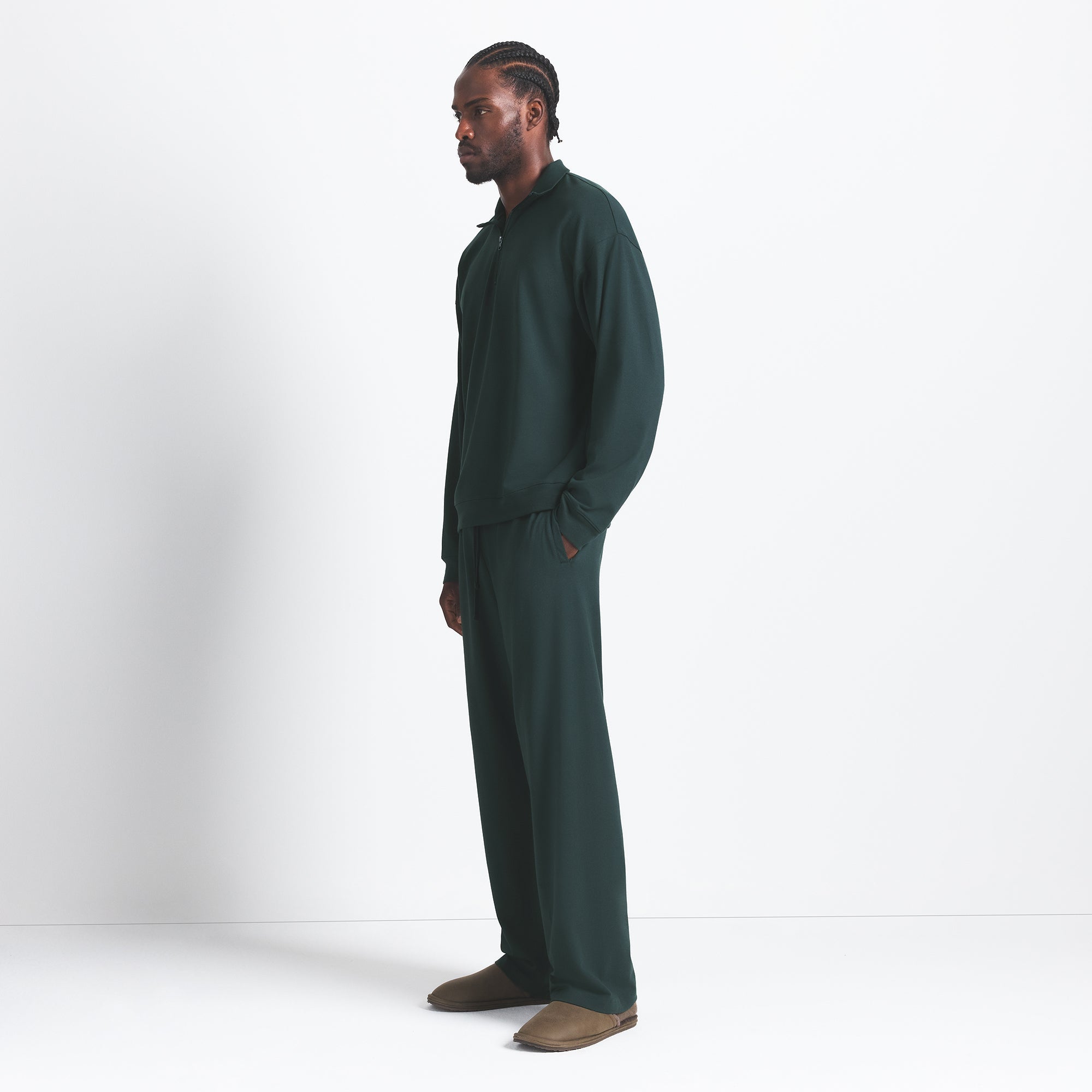 SKIMS JERSEY LOUNGE MENS RELAXED STRAIGHT LEG PANT | TINT