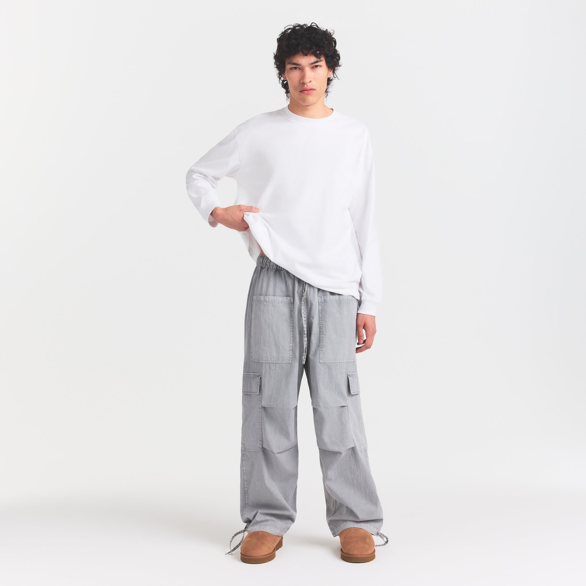 SKIMS WOVEN MENS CARGO PANT | PACIFIC