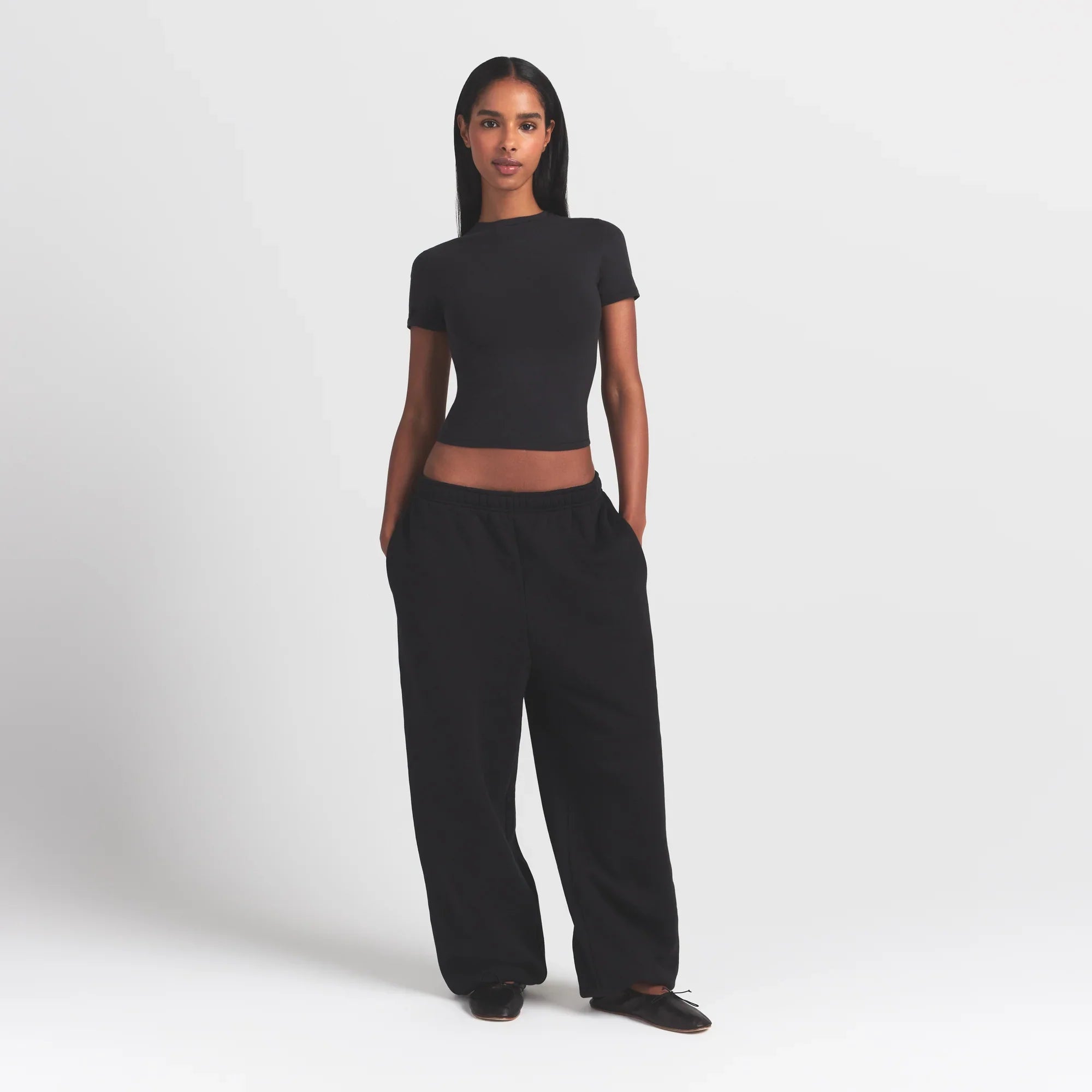 SKIMS HEAVYWEIGHT FLEECE OVERBedenD JOGGER | ONYX