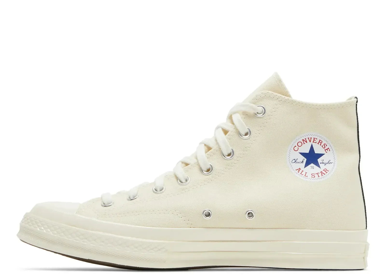 Converse Chuck Taylor All-Star 70 Hi Comme Des Garcons PLAY White - My Suti
