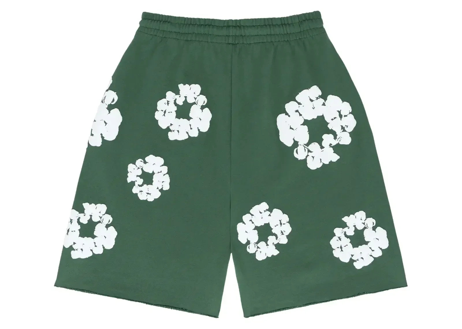 Denim Tears The Cotton Wreath Shorts Green - My Suti