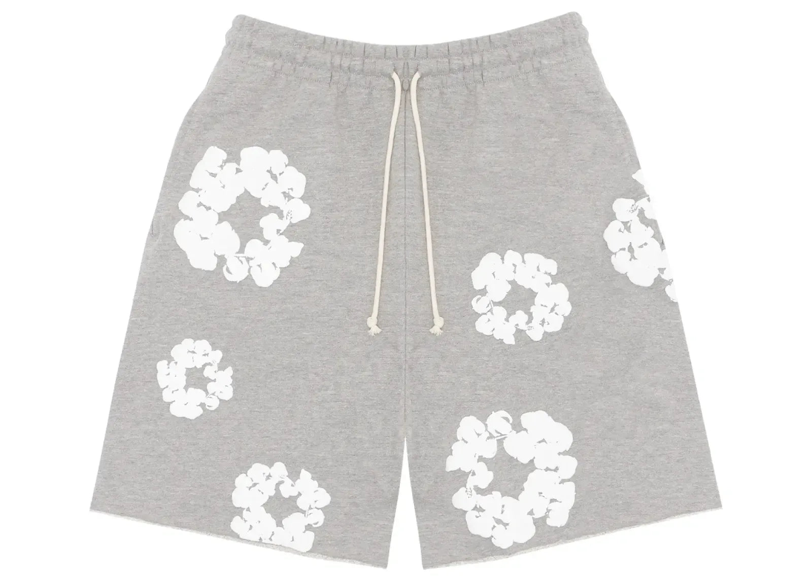 Denim Tears The Cotton Wreath Shorts Grey - My Suti
