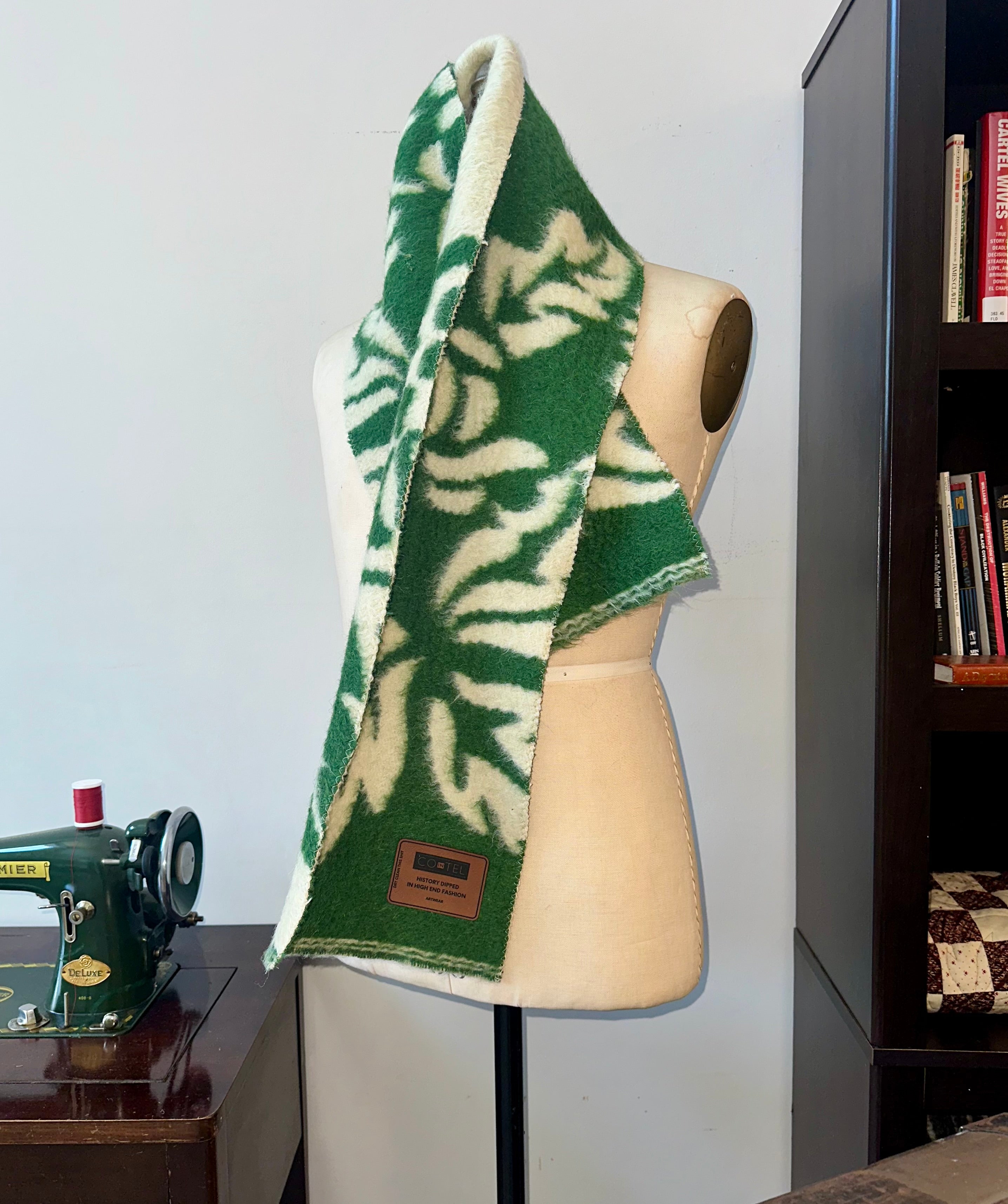 Cointel 1 of 1 Viridescent Bloom Scarf