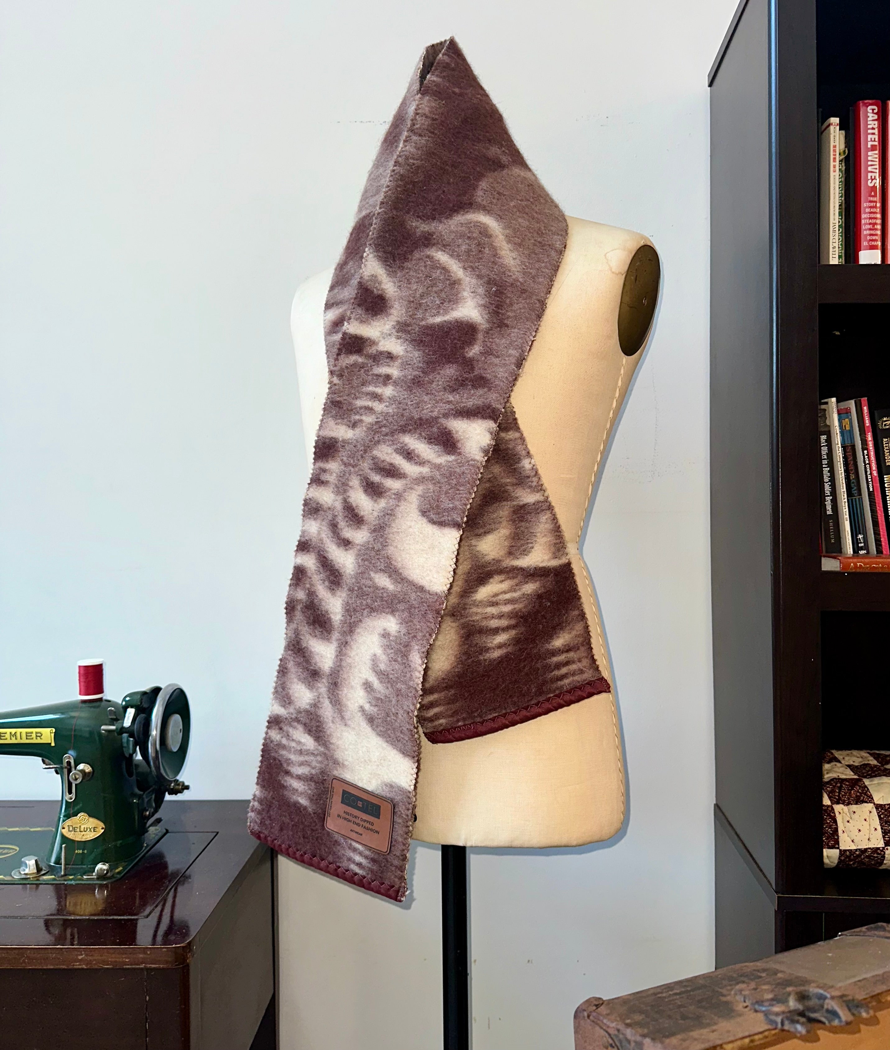 Cointel 1 of 1 Chestnut Sentinel Scarf