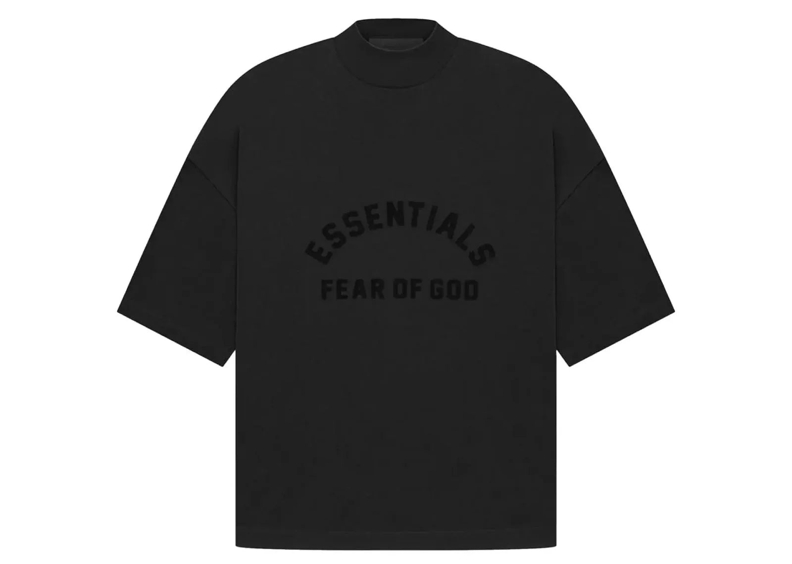 Fear Of God Essentials Arch Logo Tee Jet Black - My Suti