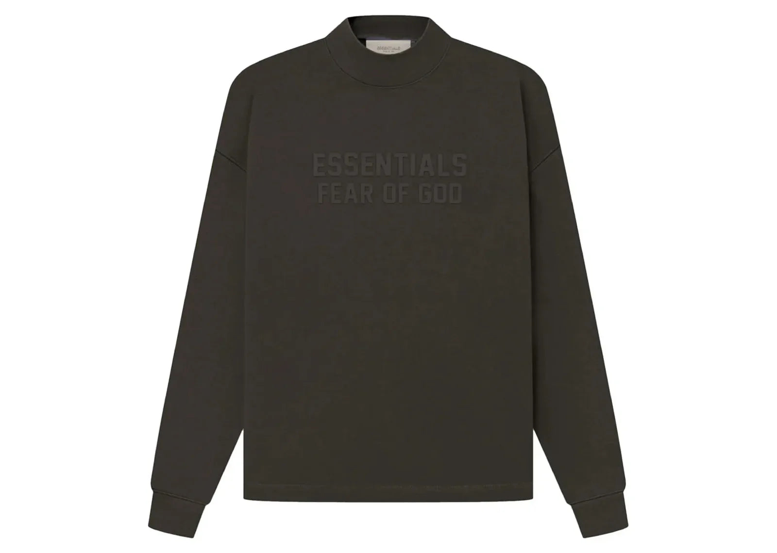 Fear Of God Essentials Relaxed Crewneck Off Black - My Suti