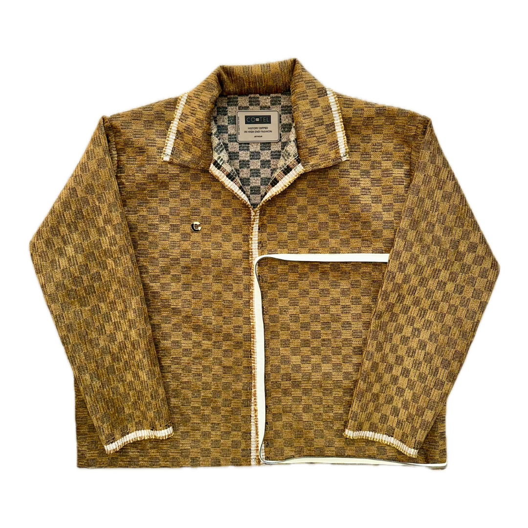 Cointel The Golden Grid Coat N Tote