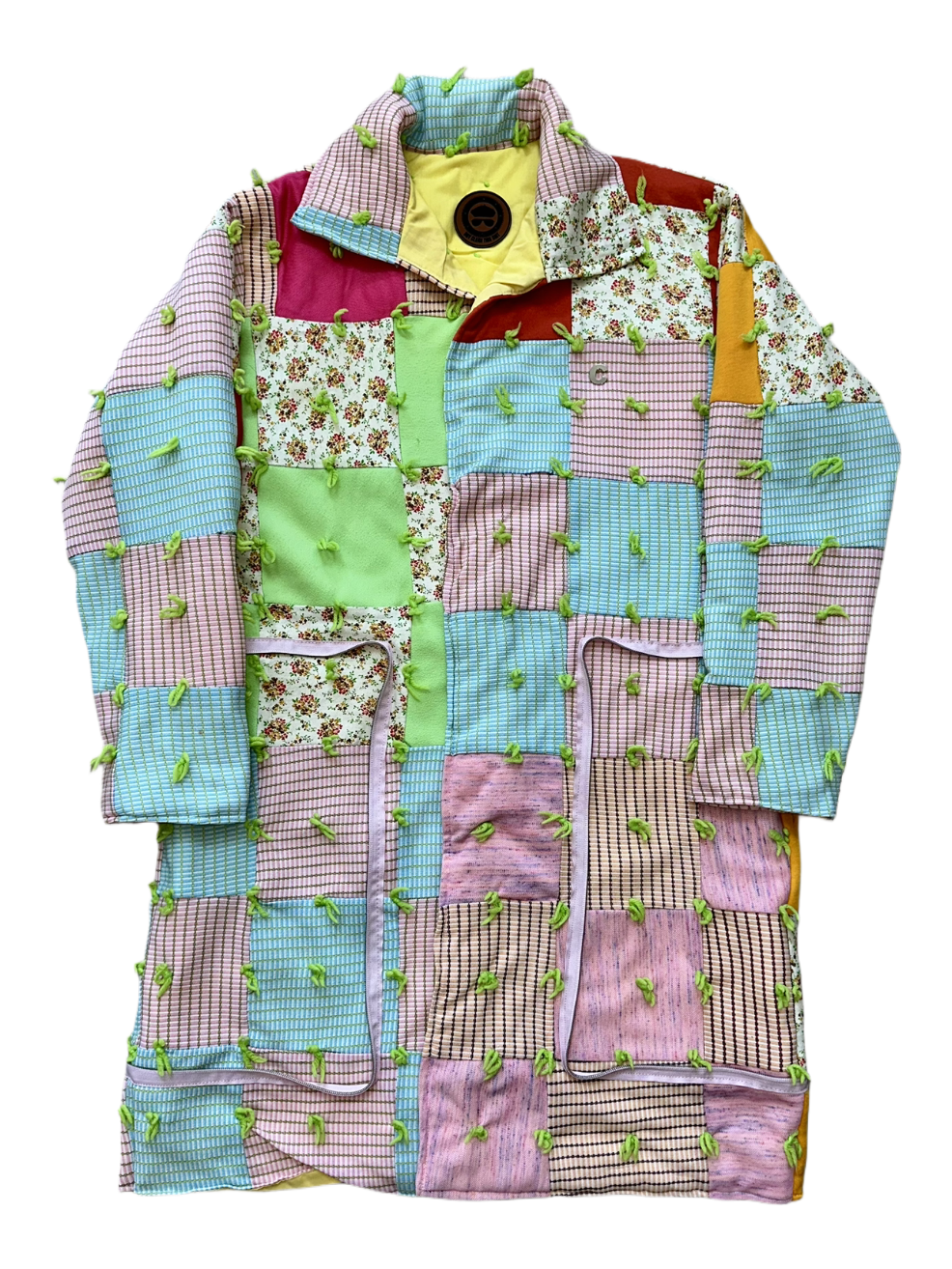 Cointel The Petal Grid Trench Tote