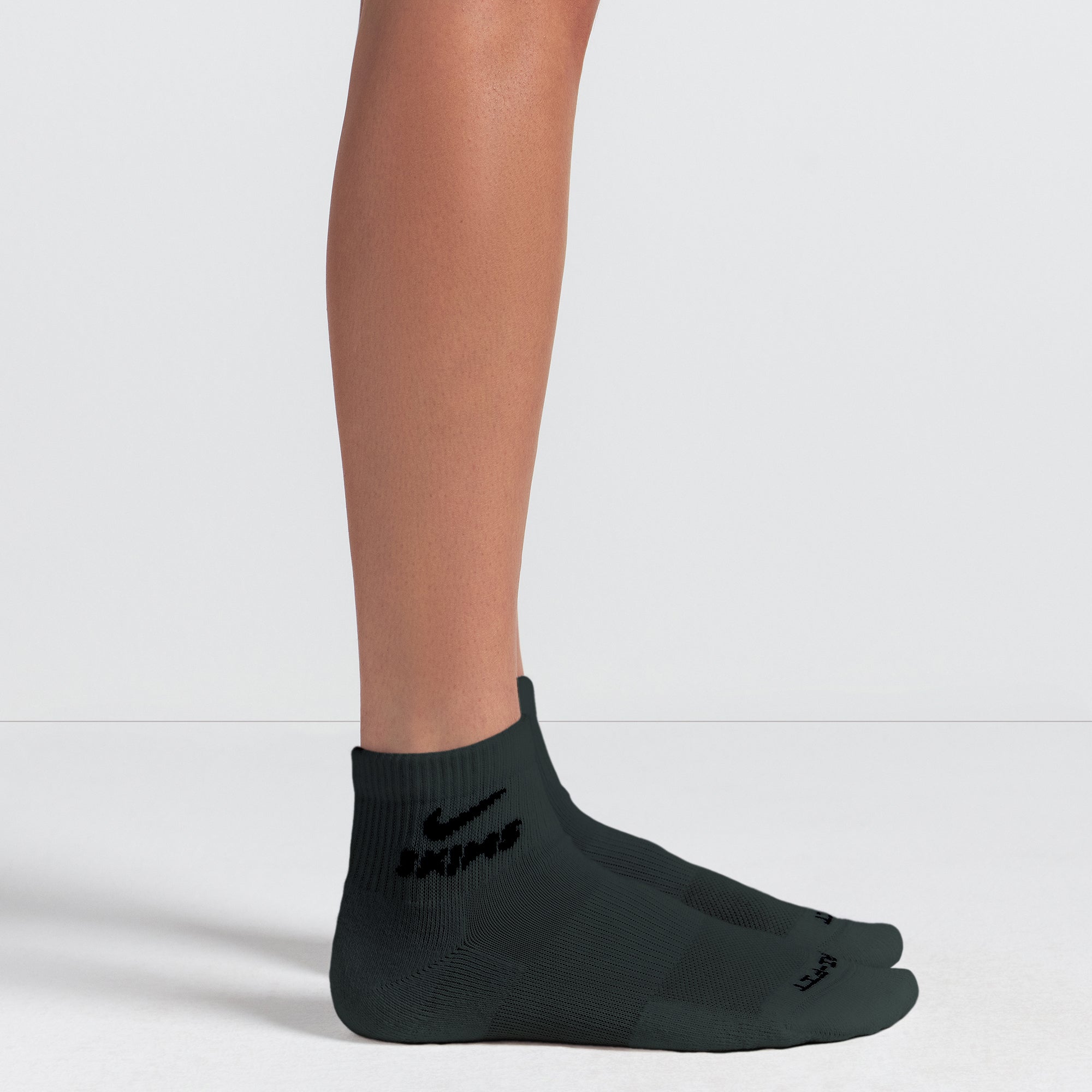 NikeSKIMS ACCESSORIES DRI-FIT QUARTER CREW SOCK 3-PACK | DARK TEAL MULTI