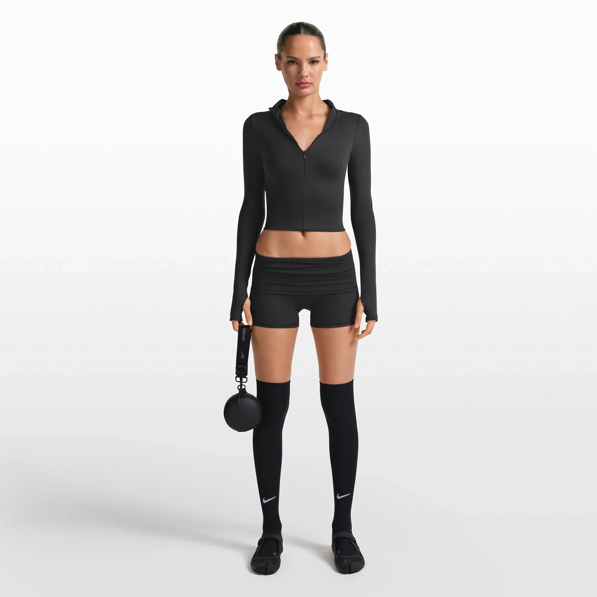 NikeSKIMS ACCESSORIES KEYCHAIN WRISTLET | OBSIDIAN