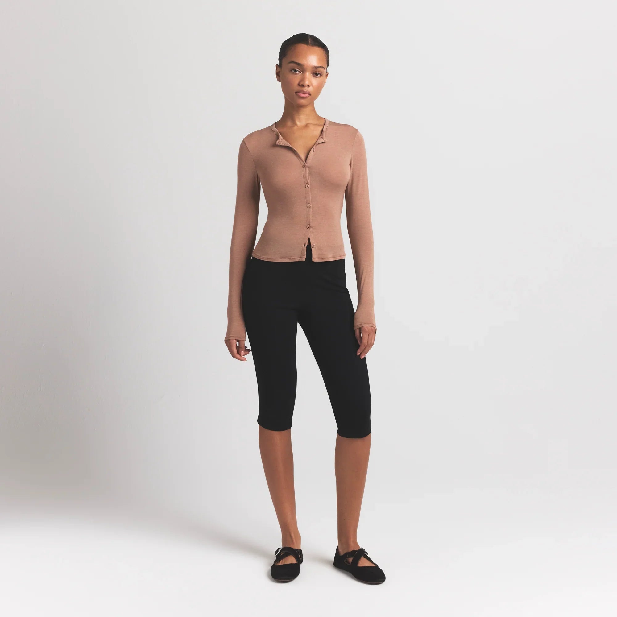 SKIMS SHEER MODAL CARDIGAN | SIENNA