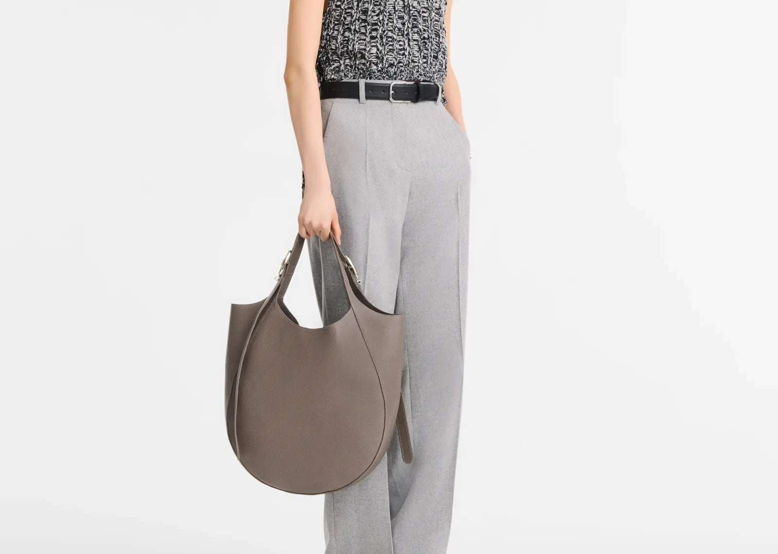 Longchamp Le Foulonné XL Tote Bag Taupe - My Suti