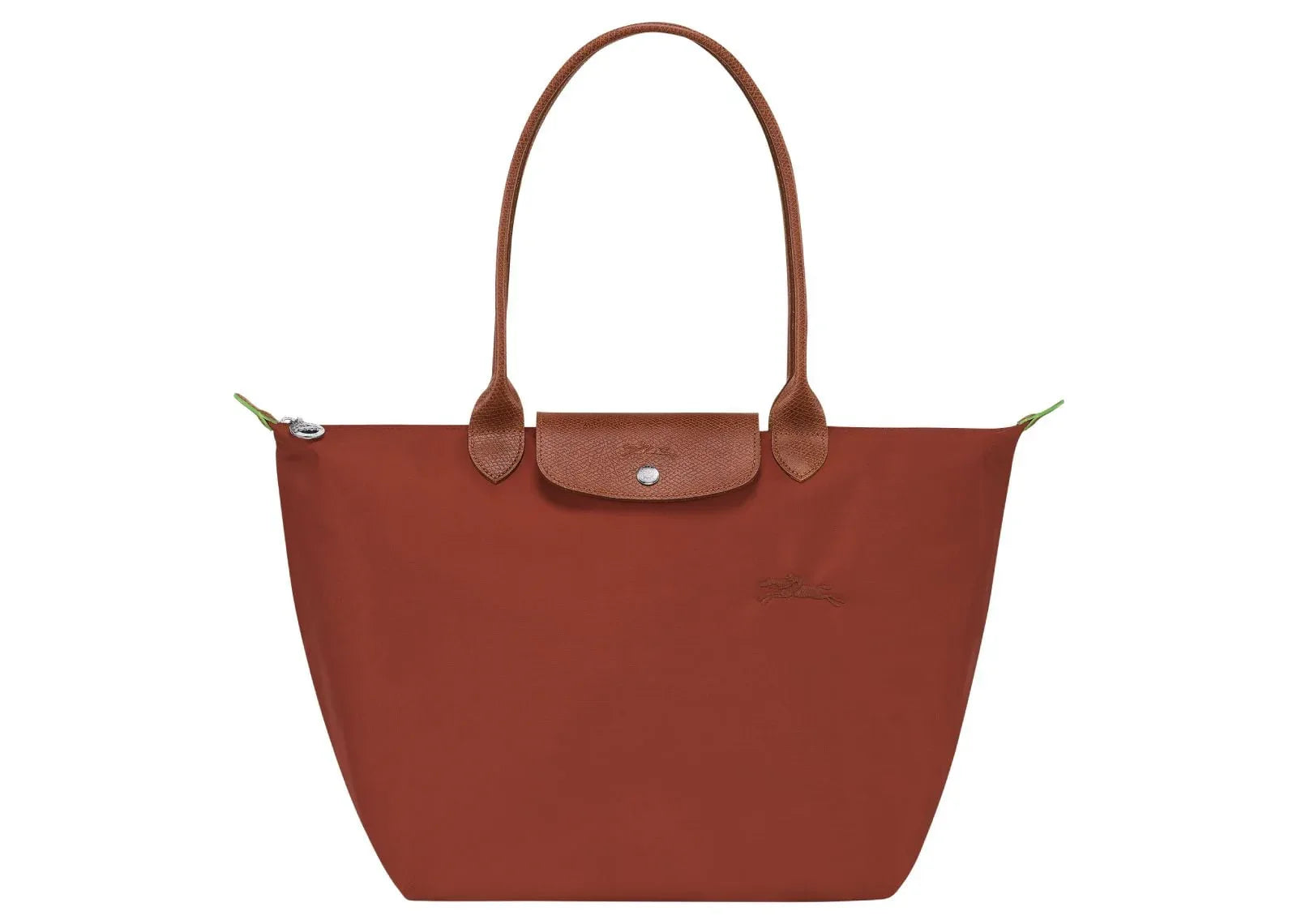 Longchamp Le Pliage Green Large Tote Bag Chestnut - My Suti