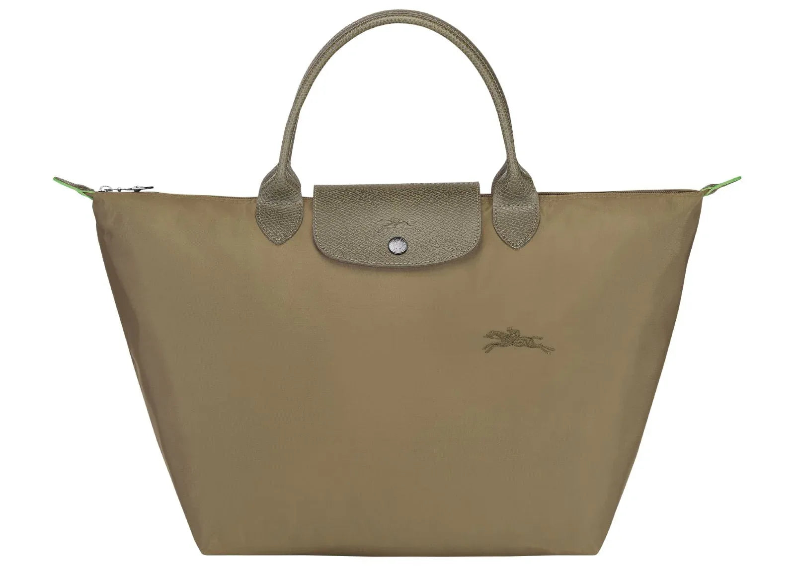 Longchamp Le Pliage Green Medium Handbag Artichoke - My Suti