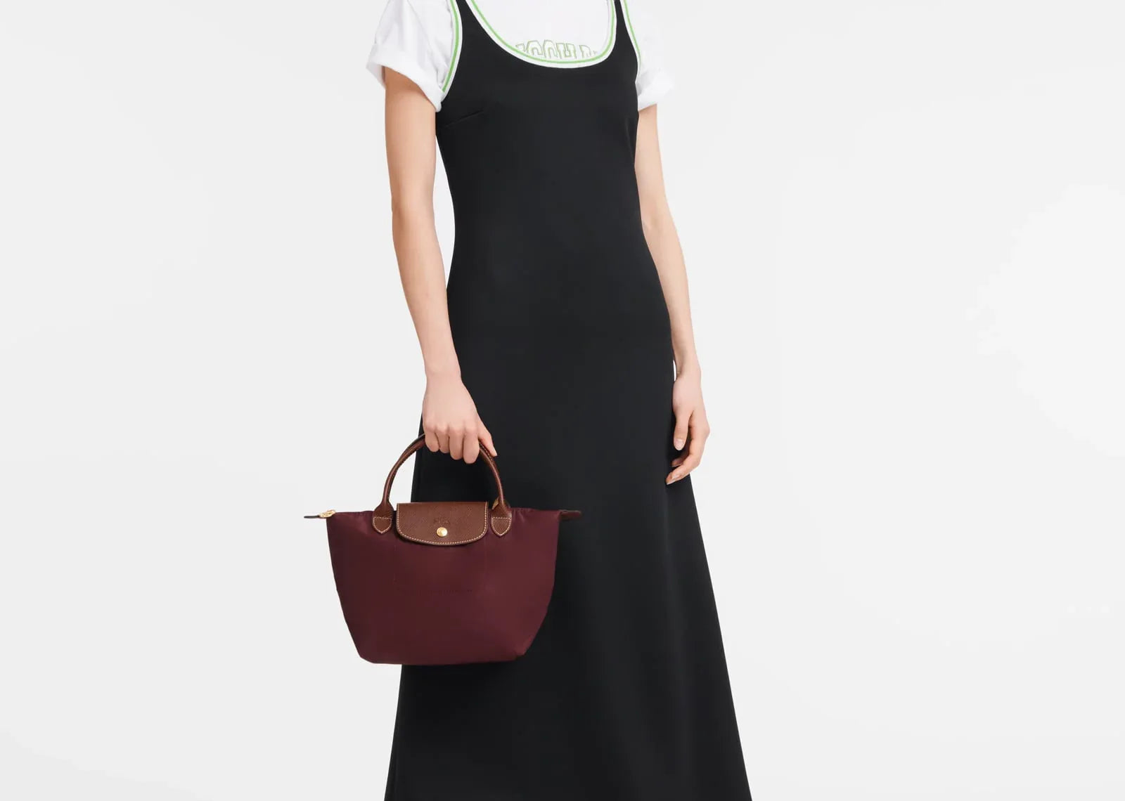 Longchamp Le Pliage Original Small Handbag Burgundy - My Suti