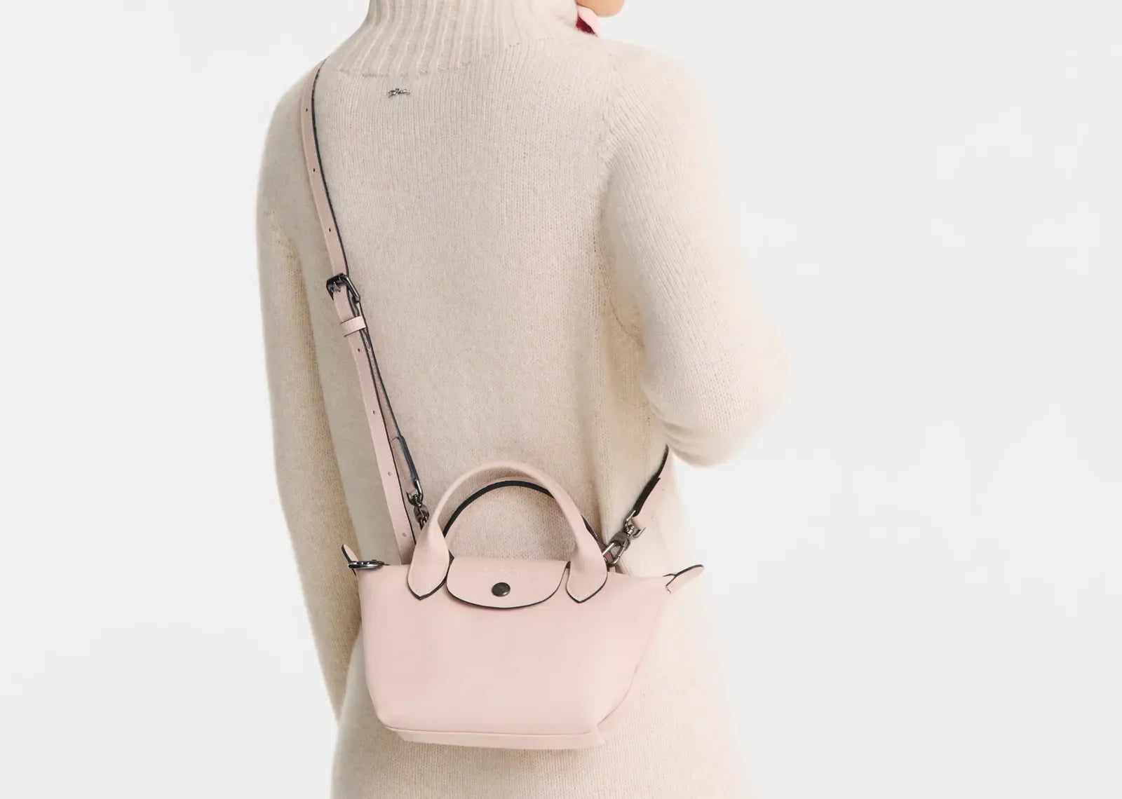 Longchamp Le Pliage Xtra XS Handbag Nude - My Suti