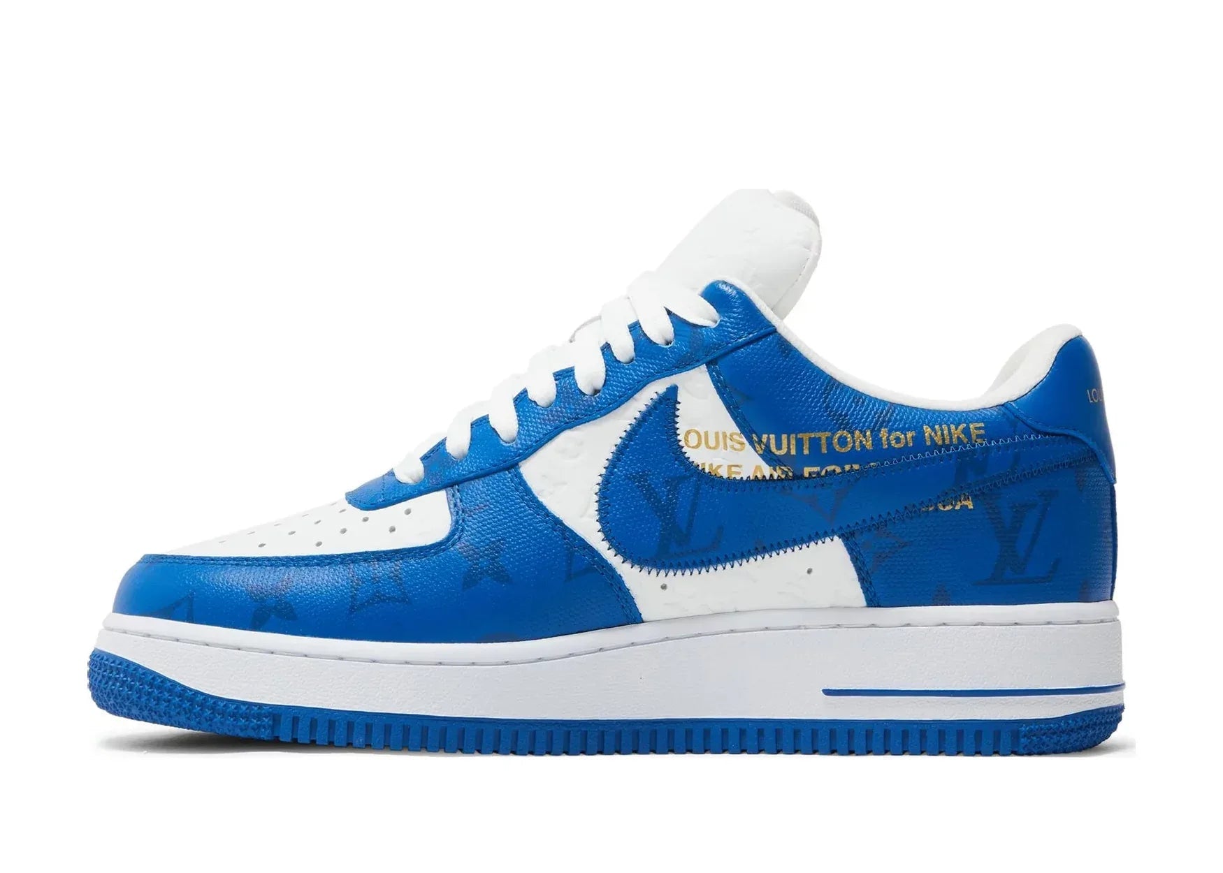 Louis Vuitton Nike Air Force 1 Low White Royal - My Suti