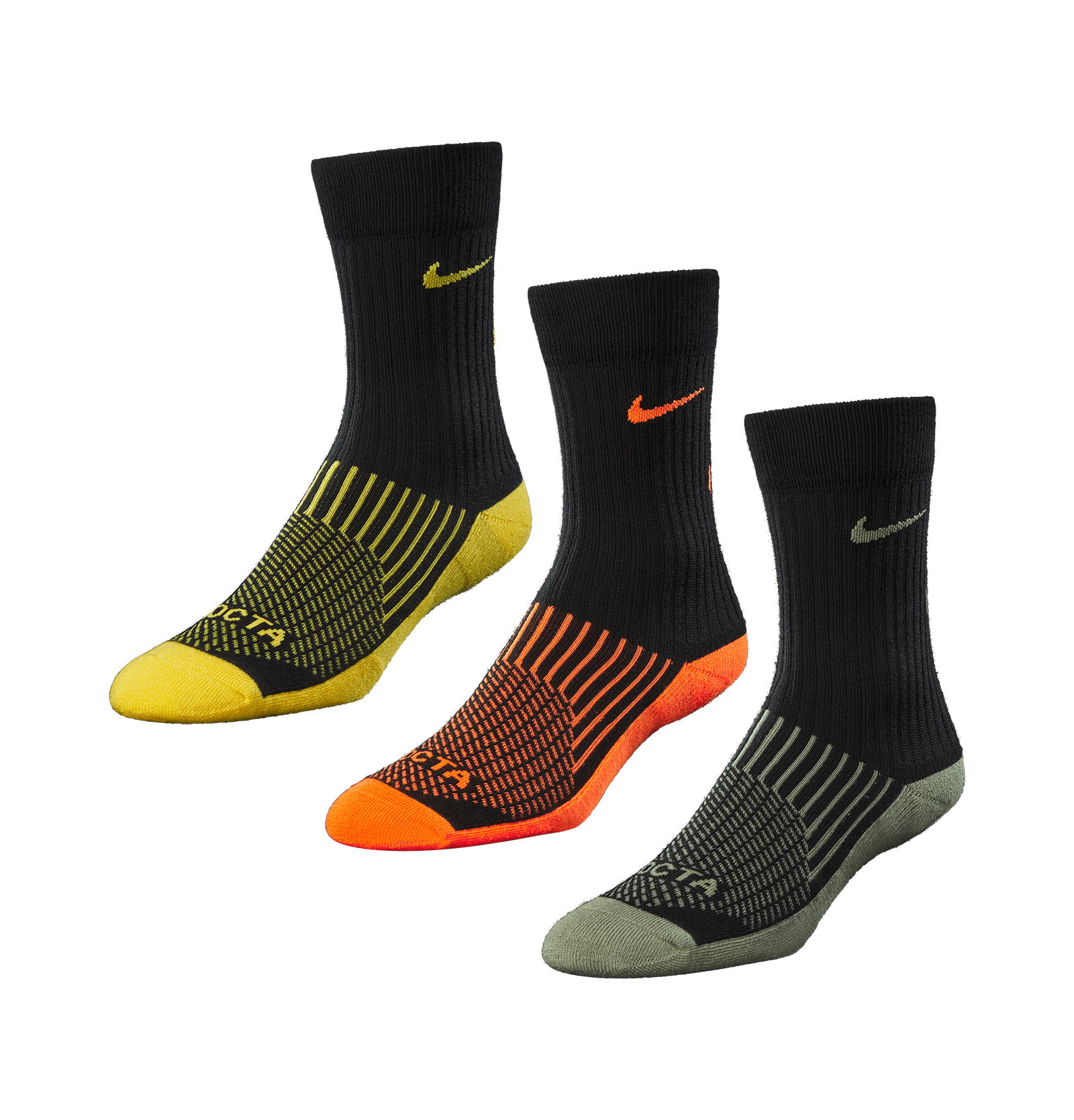 NOCTA Run Crew Socks 3 Pack