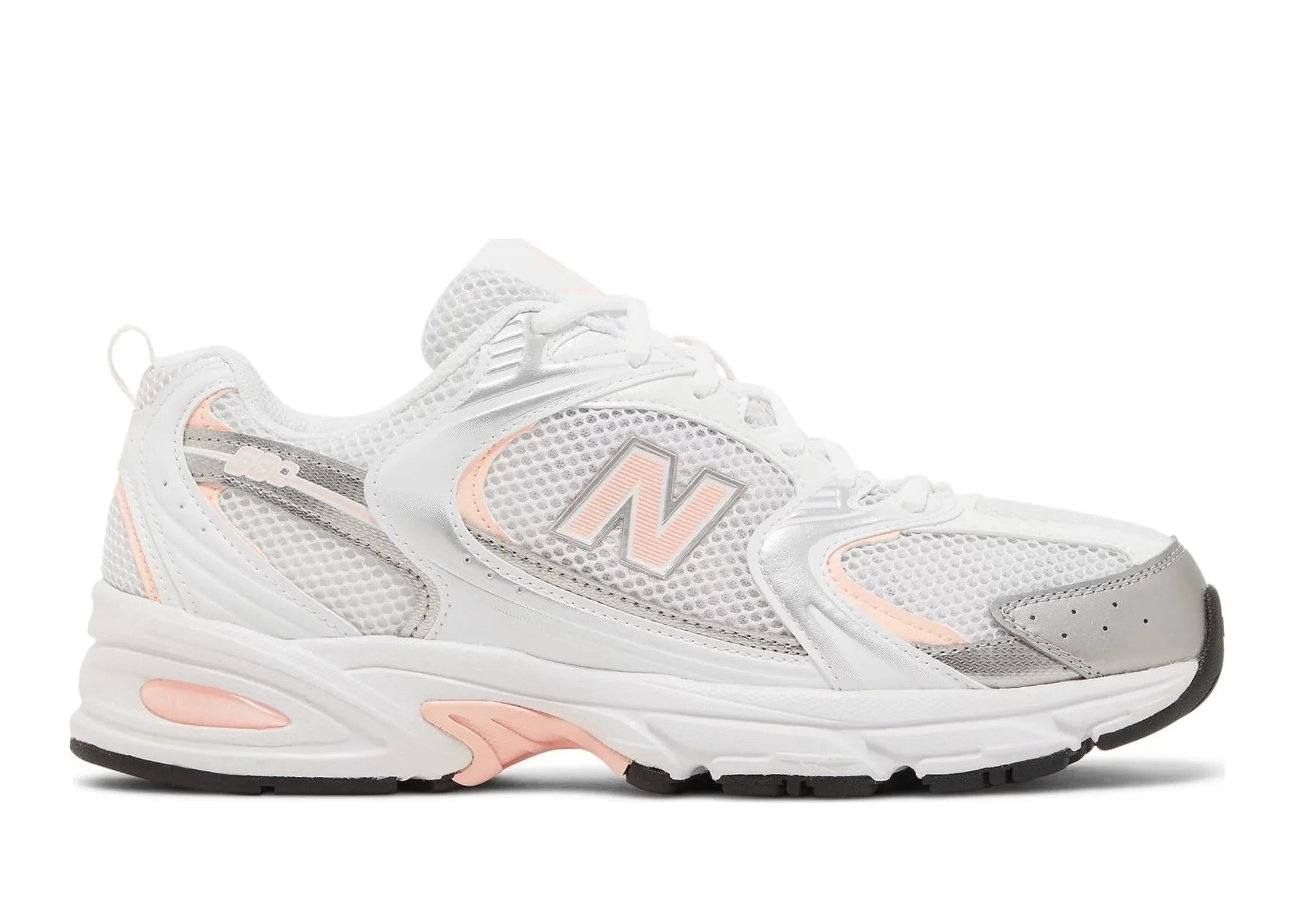 New Balance 530 White Silver Pink - My Suti