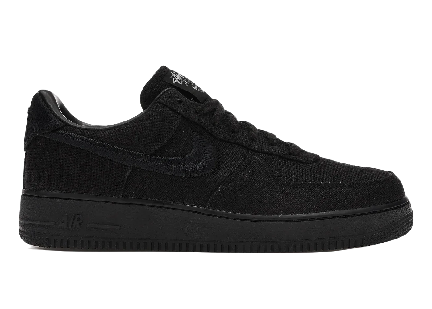 Nike Air Force 1 Low Stussy Black - My Suti