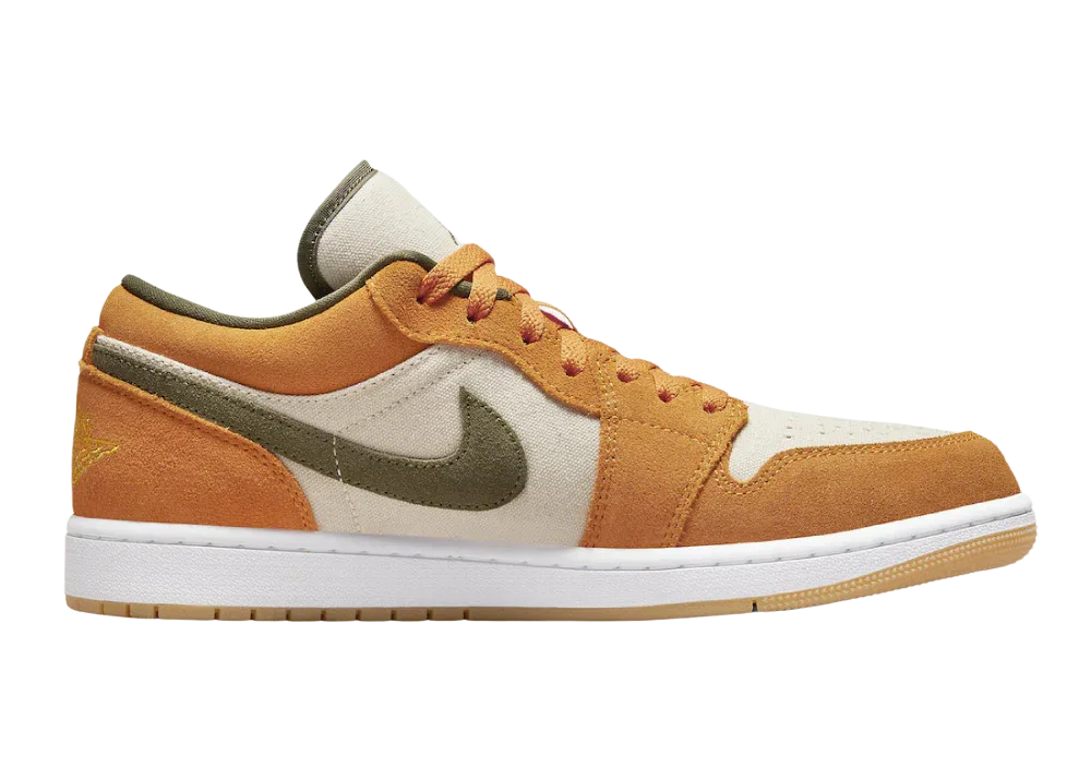 Nike Air Jordan 1 Low Orange Olive - My Suti