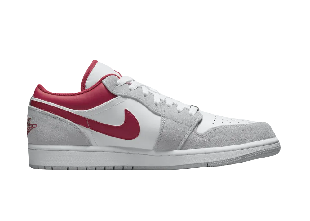 Nike Air Jordan 1 Low SE Light Smoke Grey Gym Red - My Suti
