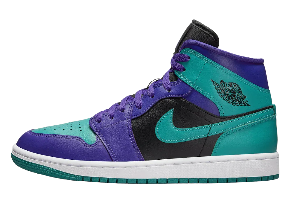Nike Air Jordan 1 Mid Black Grape (W) - My Suti