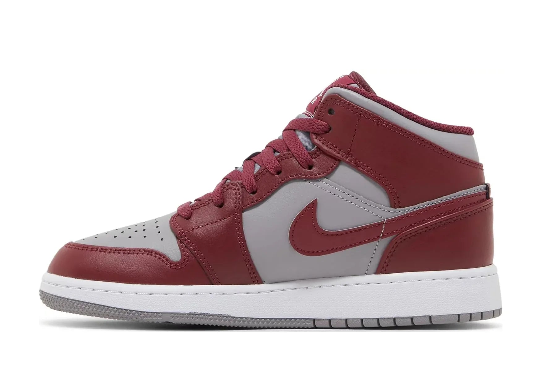 Nike Air Jordan 1 Mid Cherrywood Red (GS) - My Suti