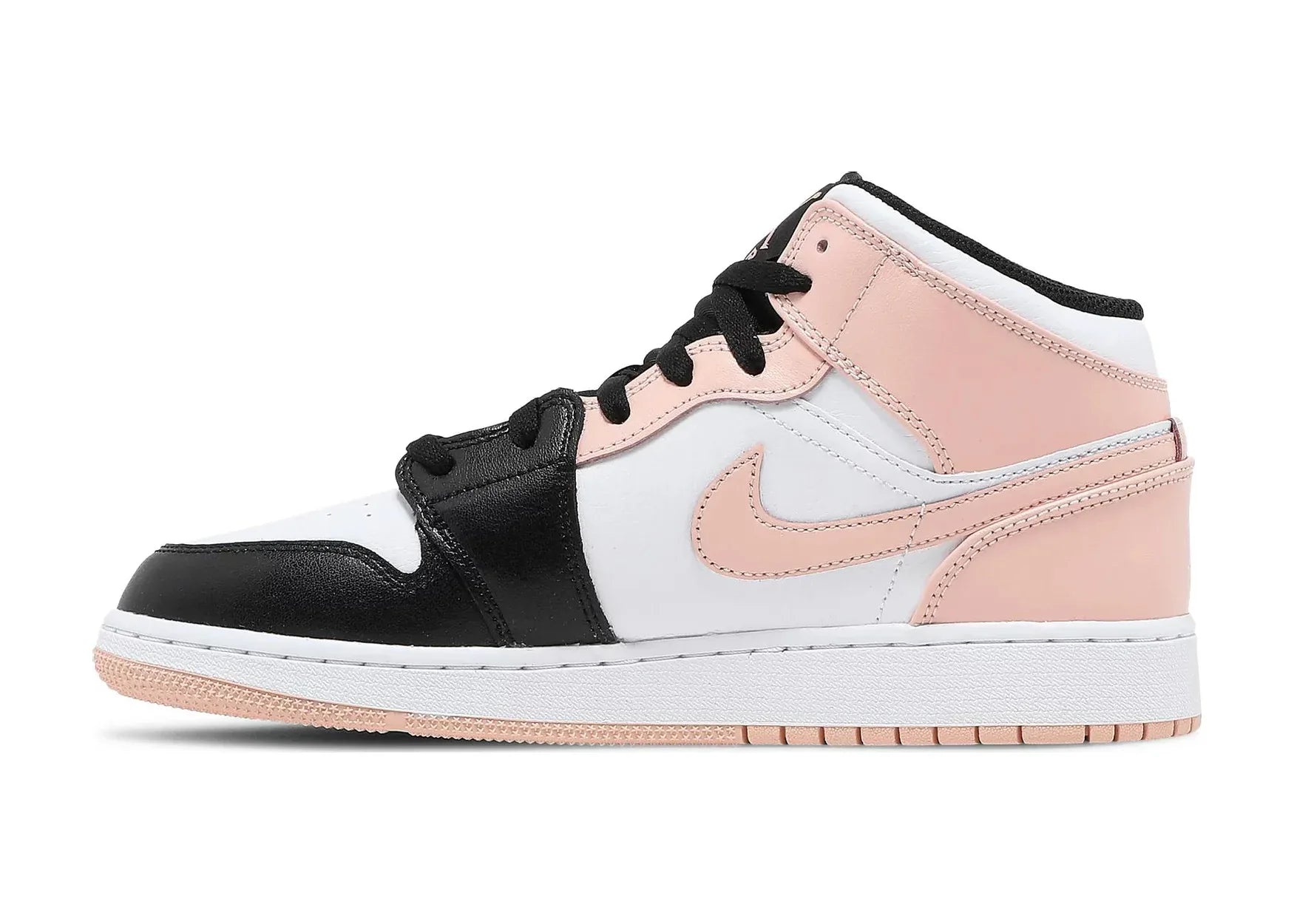 Nike Air Jordan 1 Mid Crimson Tint Toe (GS) - My Suti