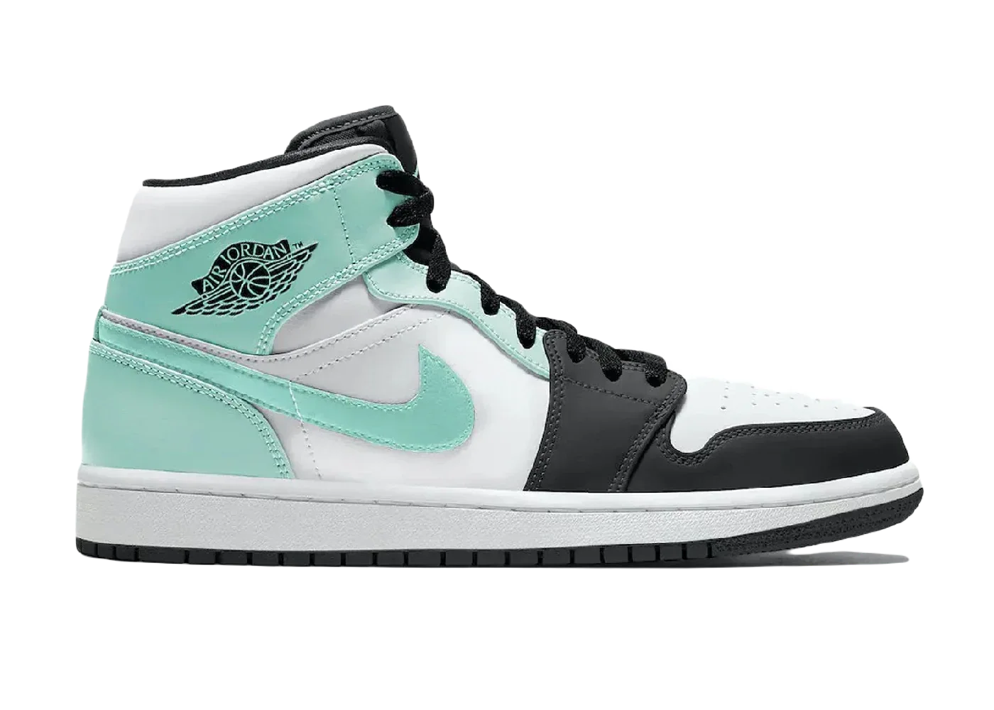 Nike Air Jordan 1 Mid Island Green (Igloo) - My Suti