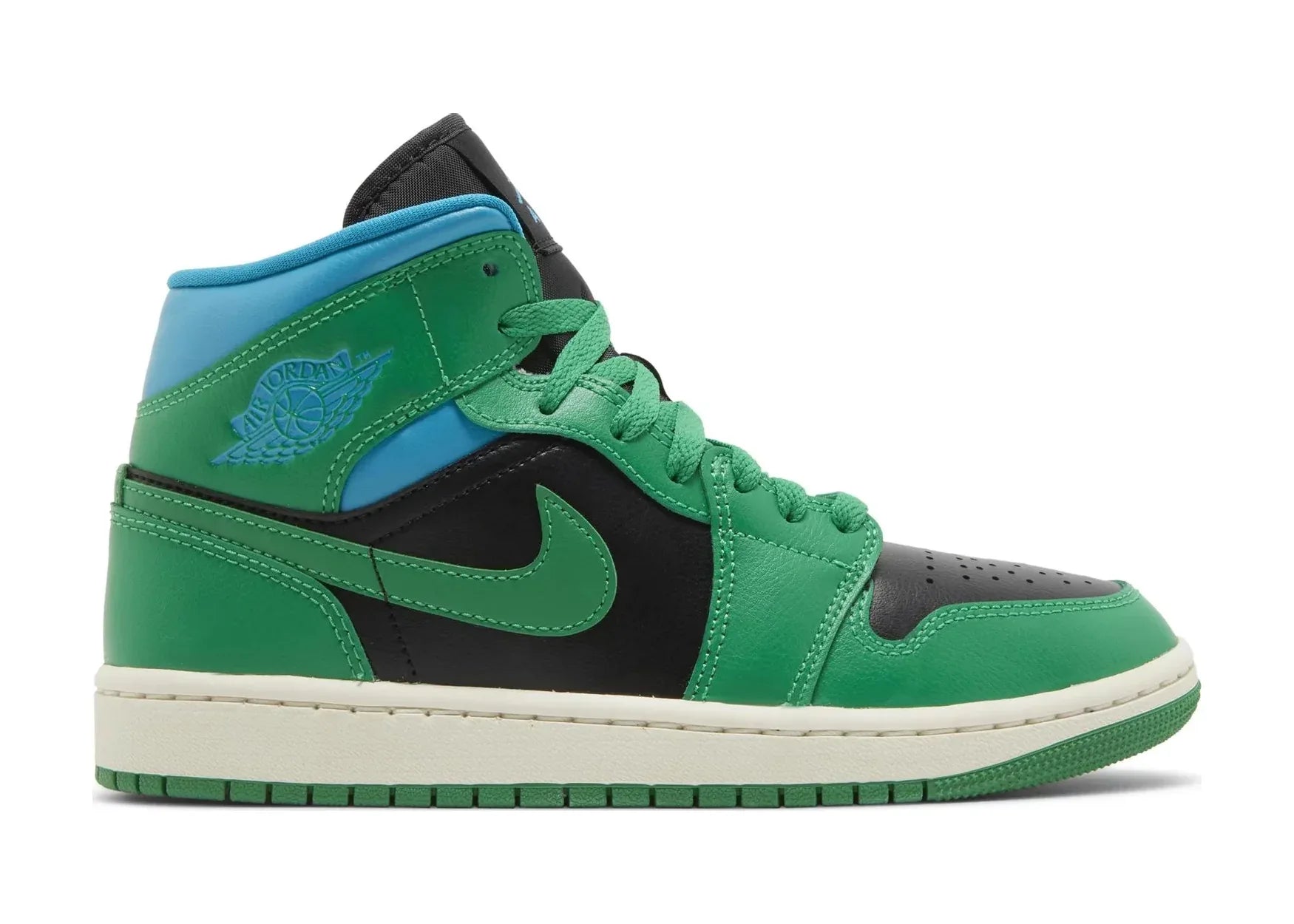 Nike Air Jordan 1 Mid Lucky Green Aquatone (W) - My Suti