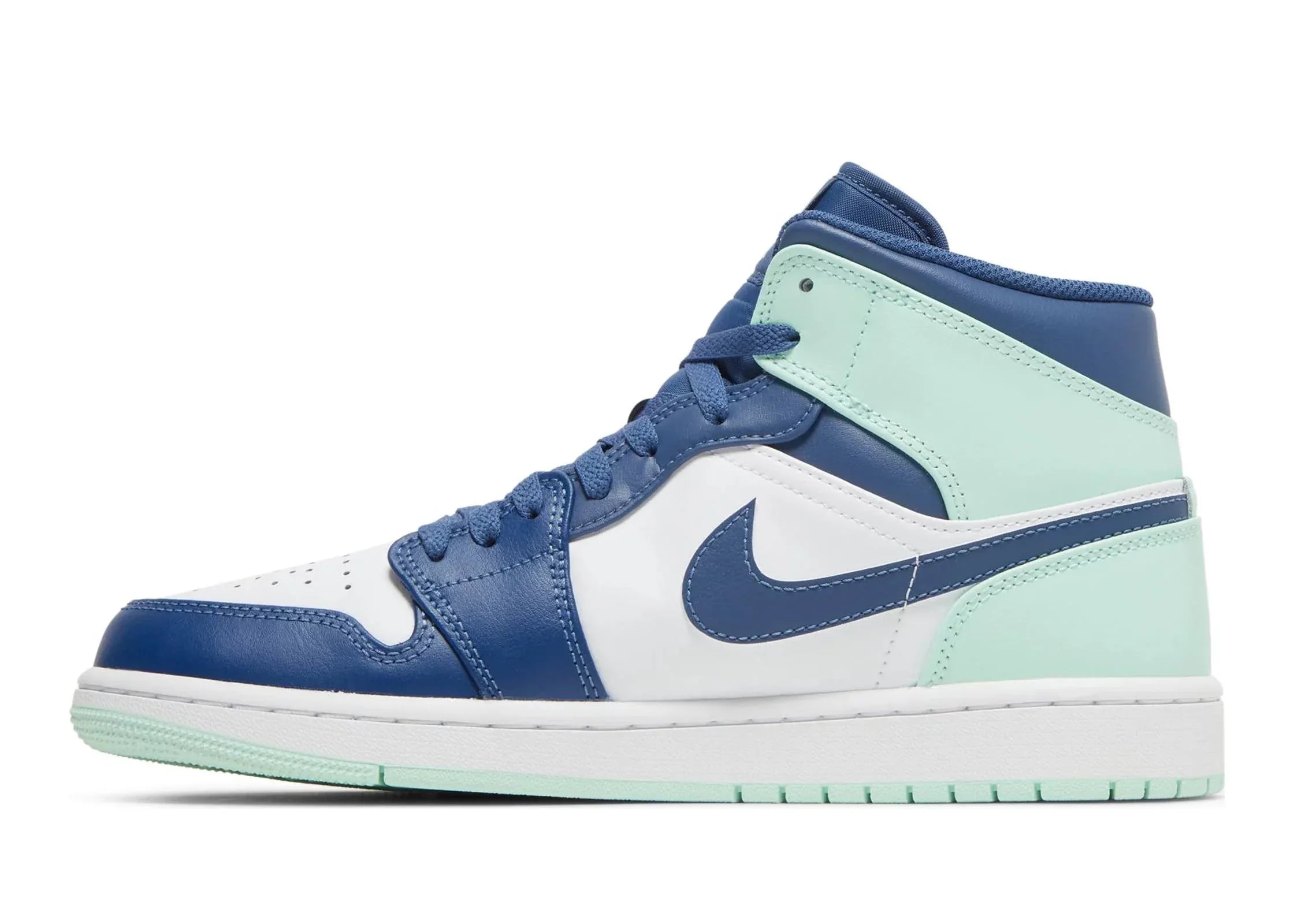 Nike Air Jordan 1 Mid Mystic Navy Mint Foam - My Suti