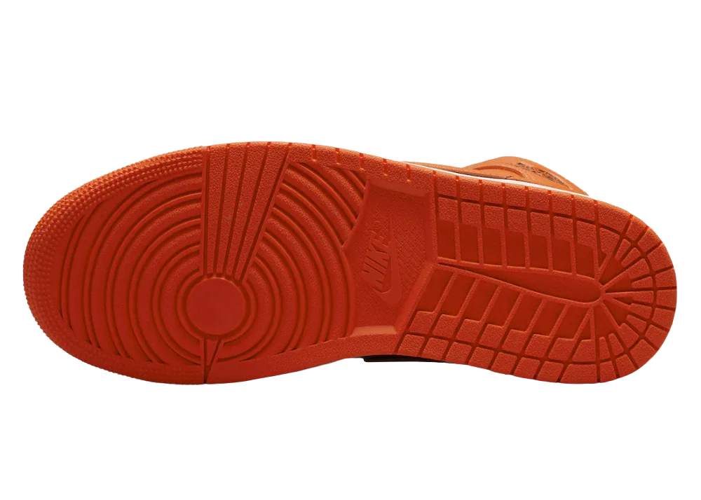 Nike Air Jordan 1 Mid Orange Black (W) - My Suti