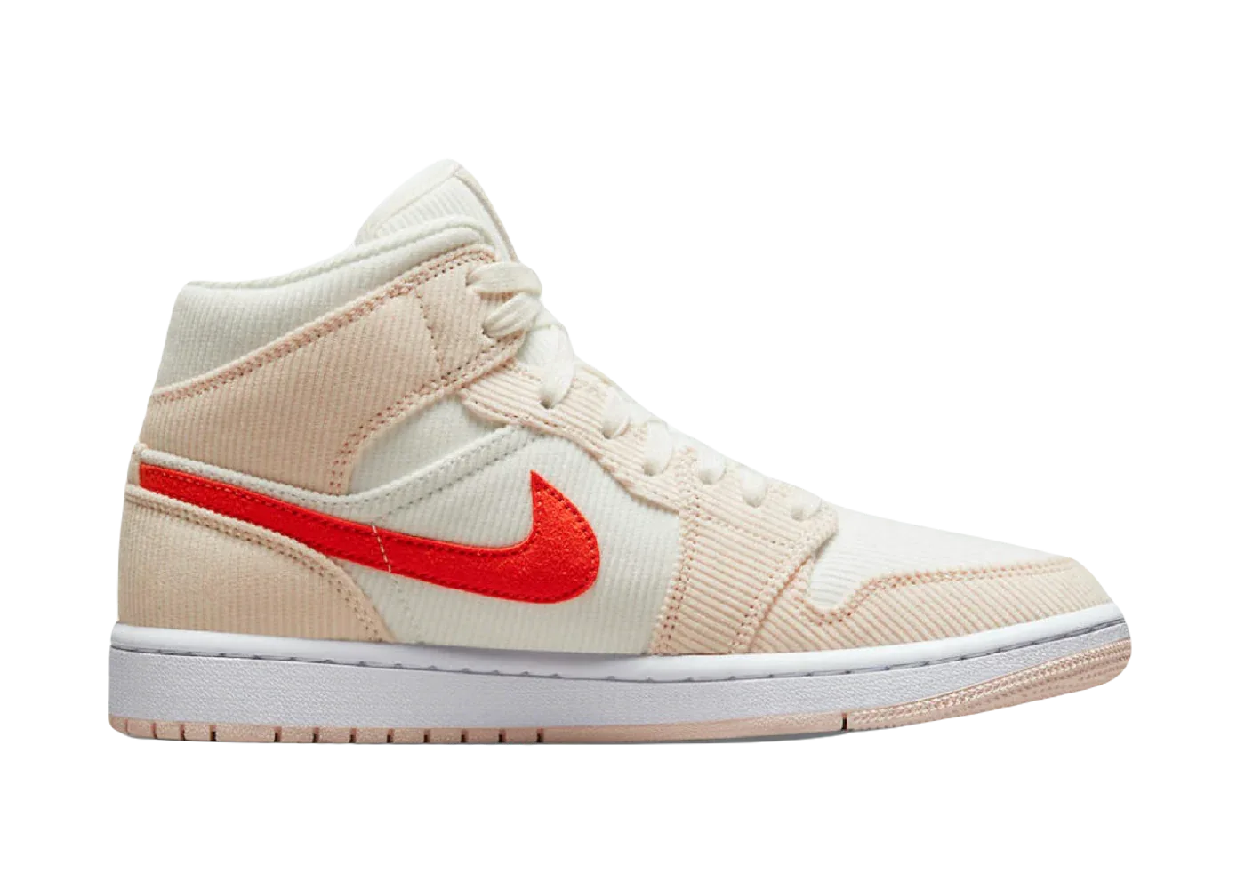 Nike Air Jordan 1 Mid SE Corduroy Sail - My Suti