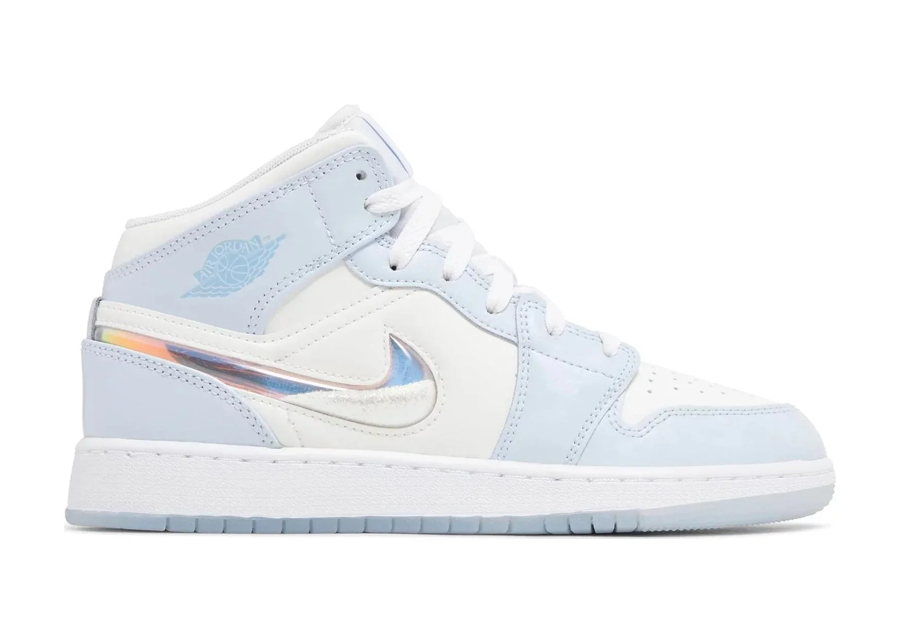 Nike Air Jordan 1 Mid SE Glitter Swoosh (GS) - My Suti