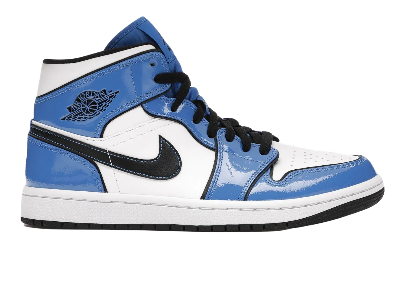Nike Air Jordan 1 Mid Signal Blue - My Suti