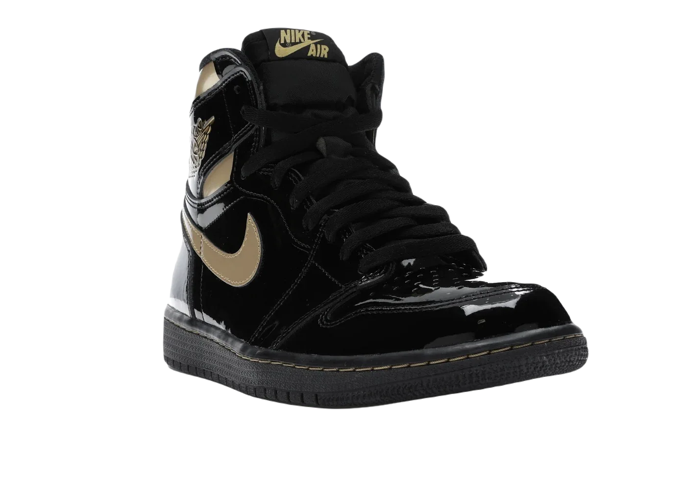 Nike Air Jordan 1 Retro High Black Metallic Gold (2020) - My Suti
