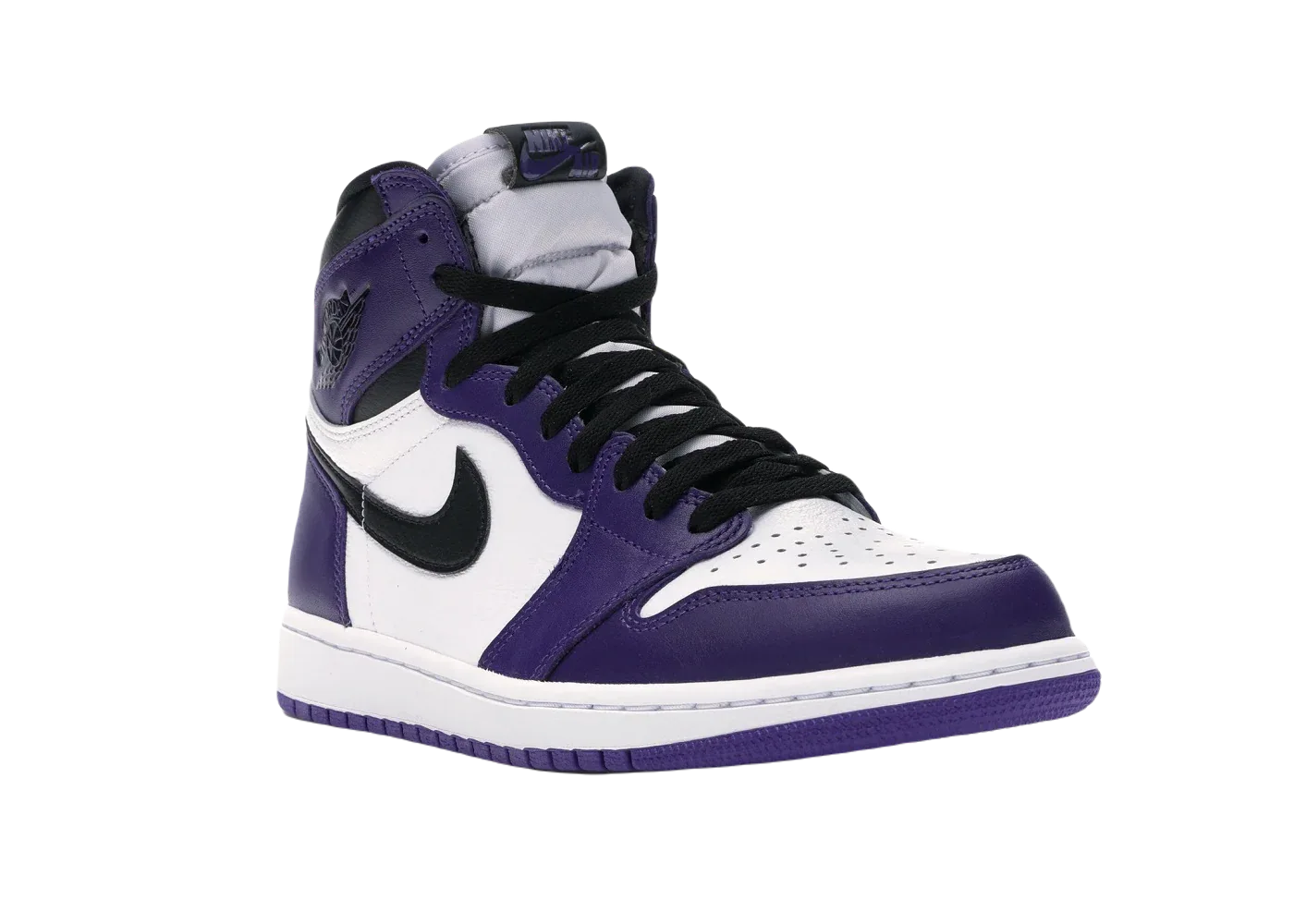 Nike Air Jordan 1 Retro High Court Purple White - My Suti