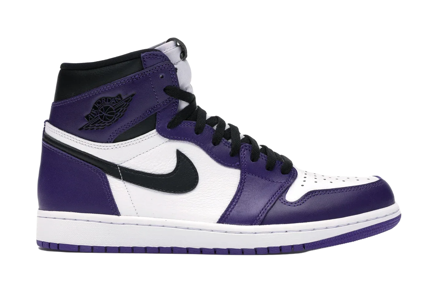 Nike Air Jordan 1 Retro High Court Purple White - My Suti