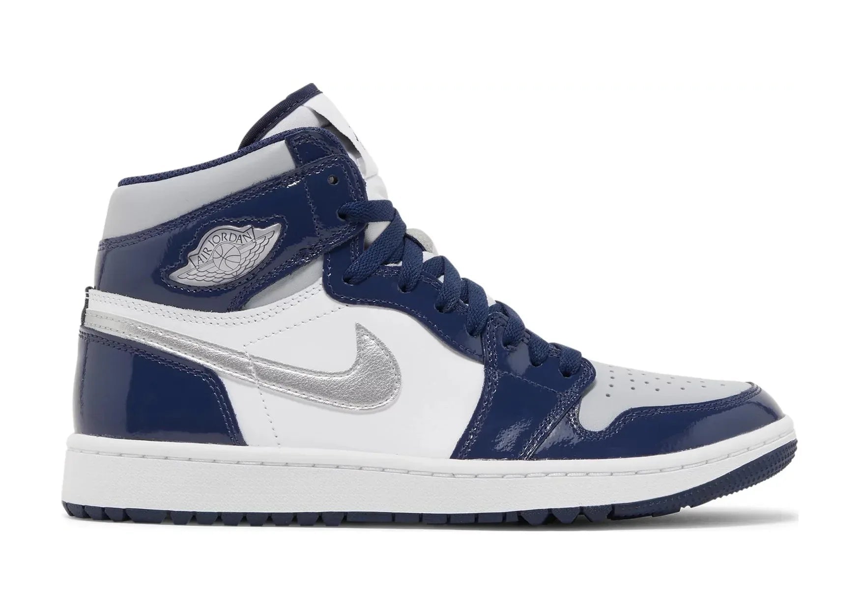 Nike Air Jordan 1 Retro High Golf Patent Midnight Navy - My Suti