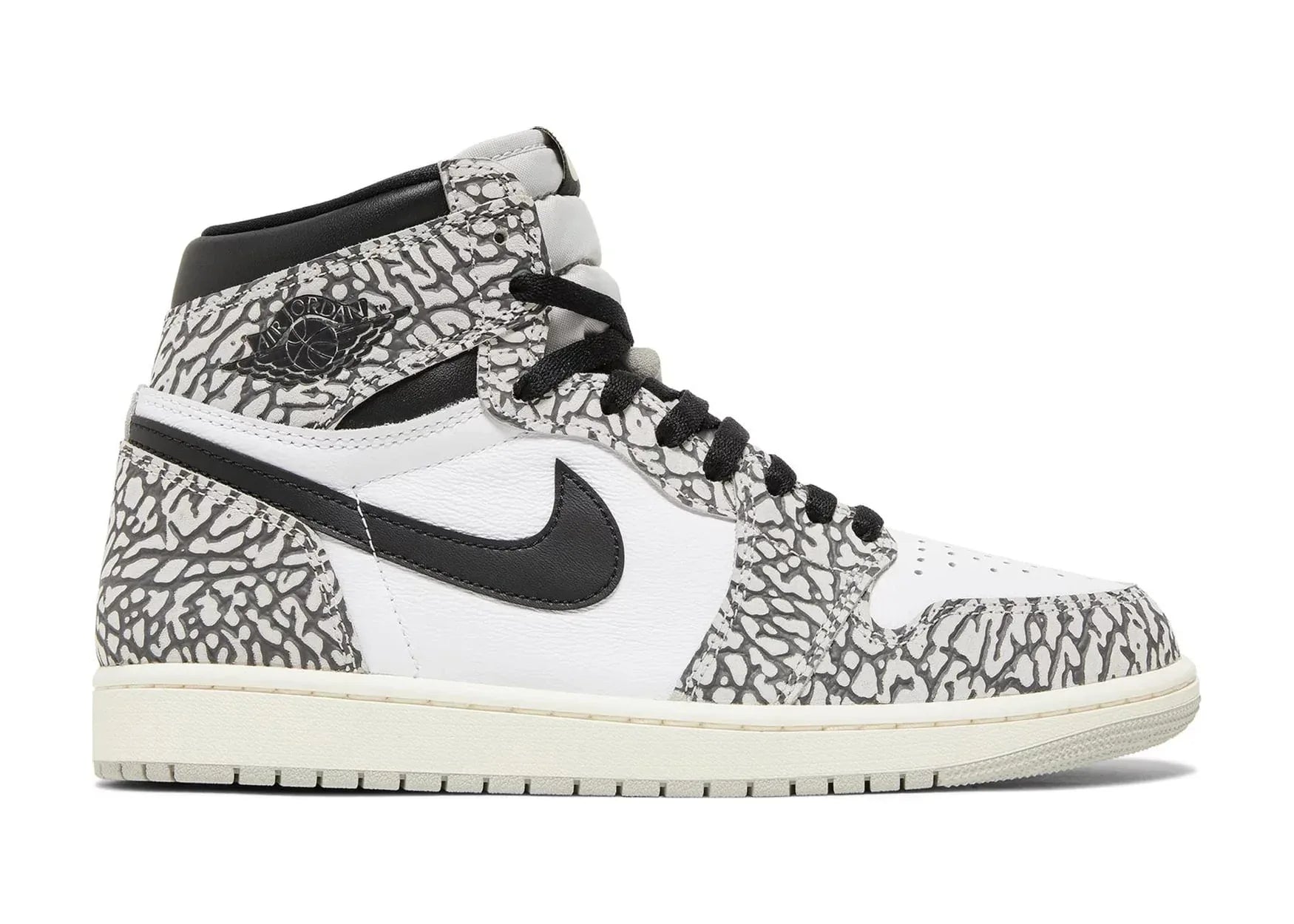 Nike Air Jordan 1 Retro High OG White Cement - My Suti