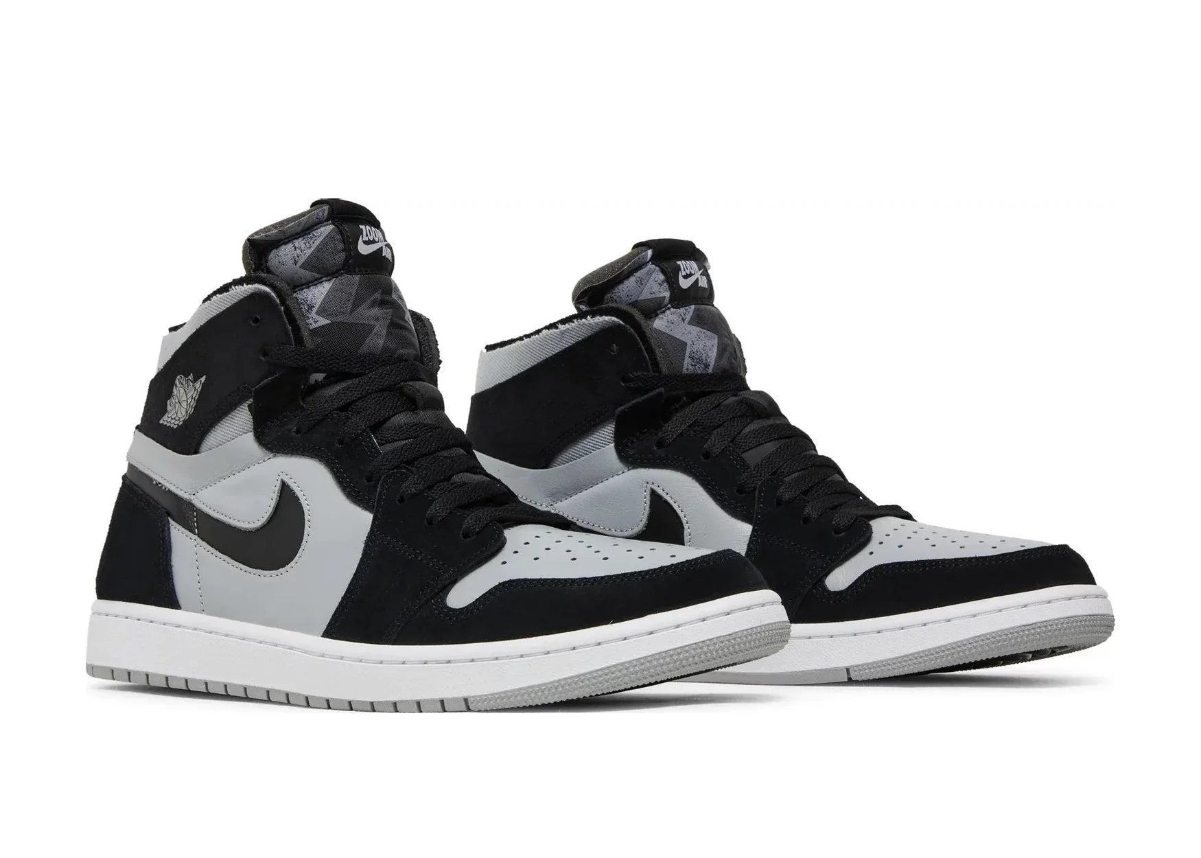 Nike Air Jordan 1 Zoom CMFT Black Light Smoke Grey - My Suti