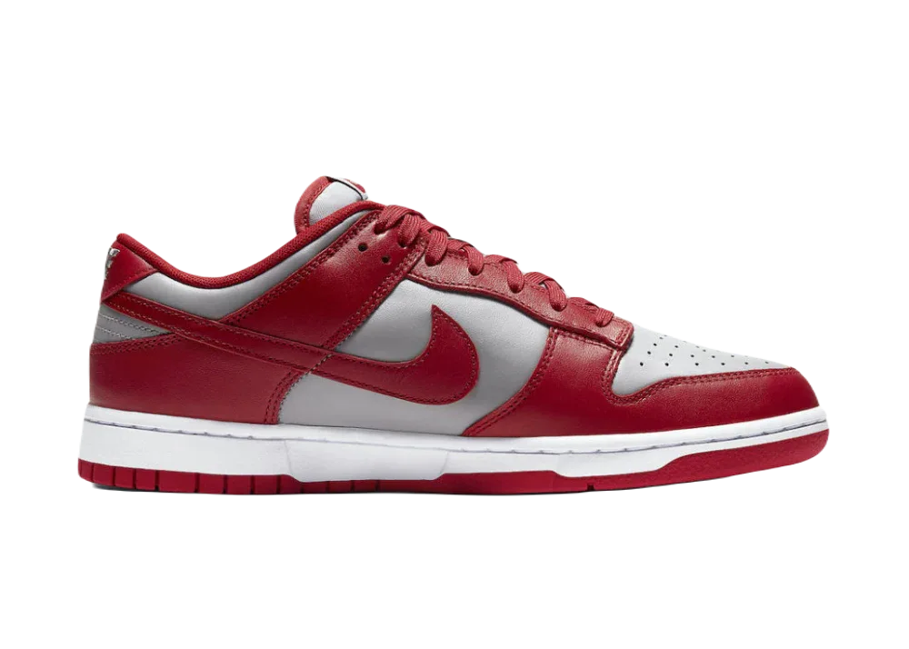 Nike Dunk Low Retro Medium Grey Varsity Red UNLV (2021) - My Suti