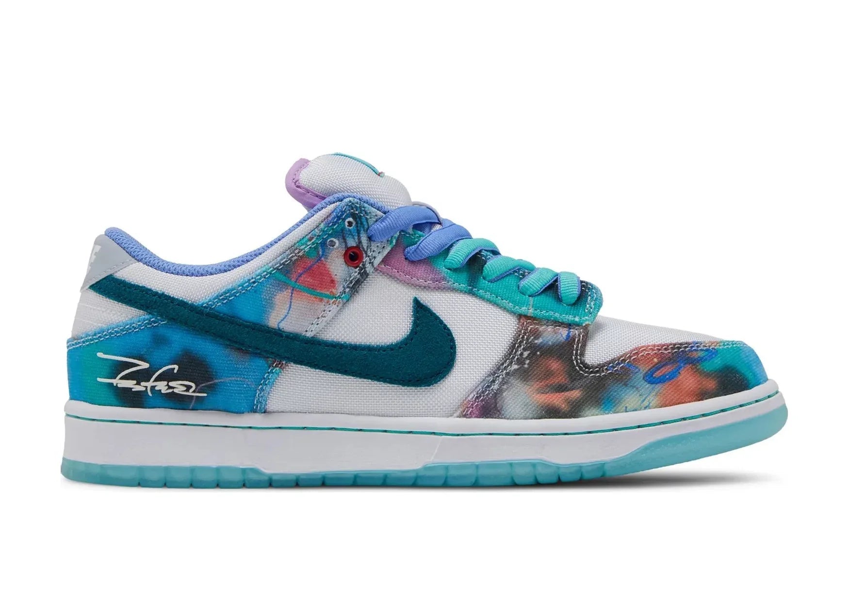 Nike Dunk Low Futura Laboratories Bleached Aqua - My Suti